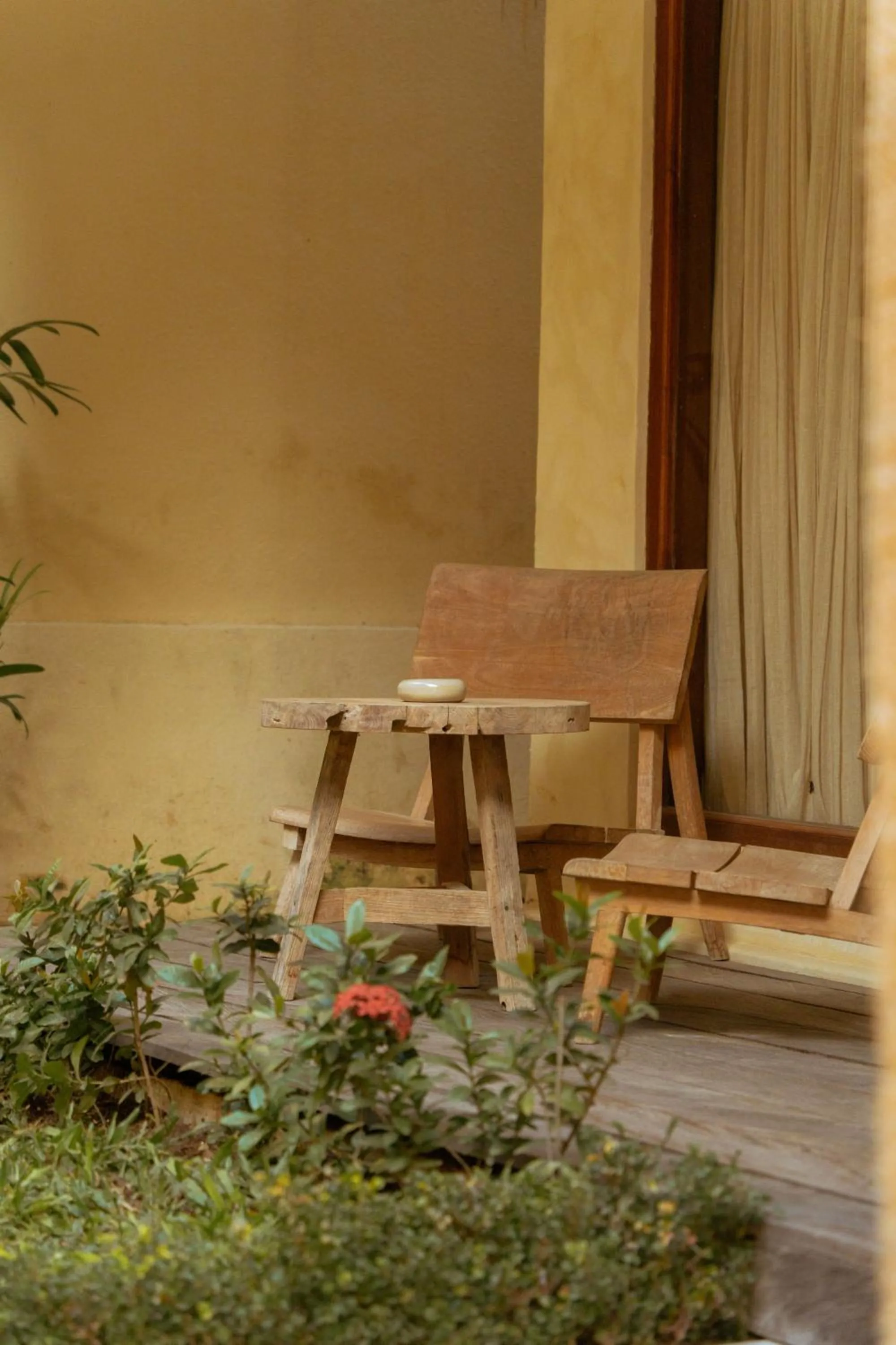 Patio in Lulu's Villas