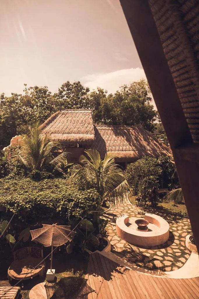 Garden view in Lulu's Villas