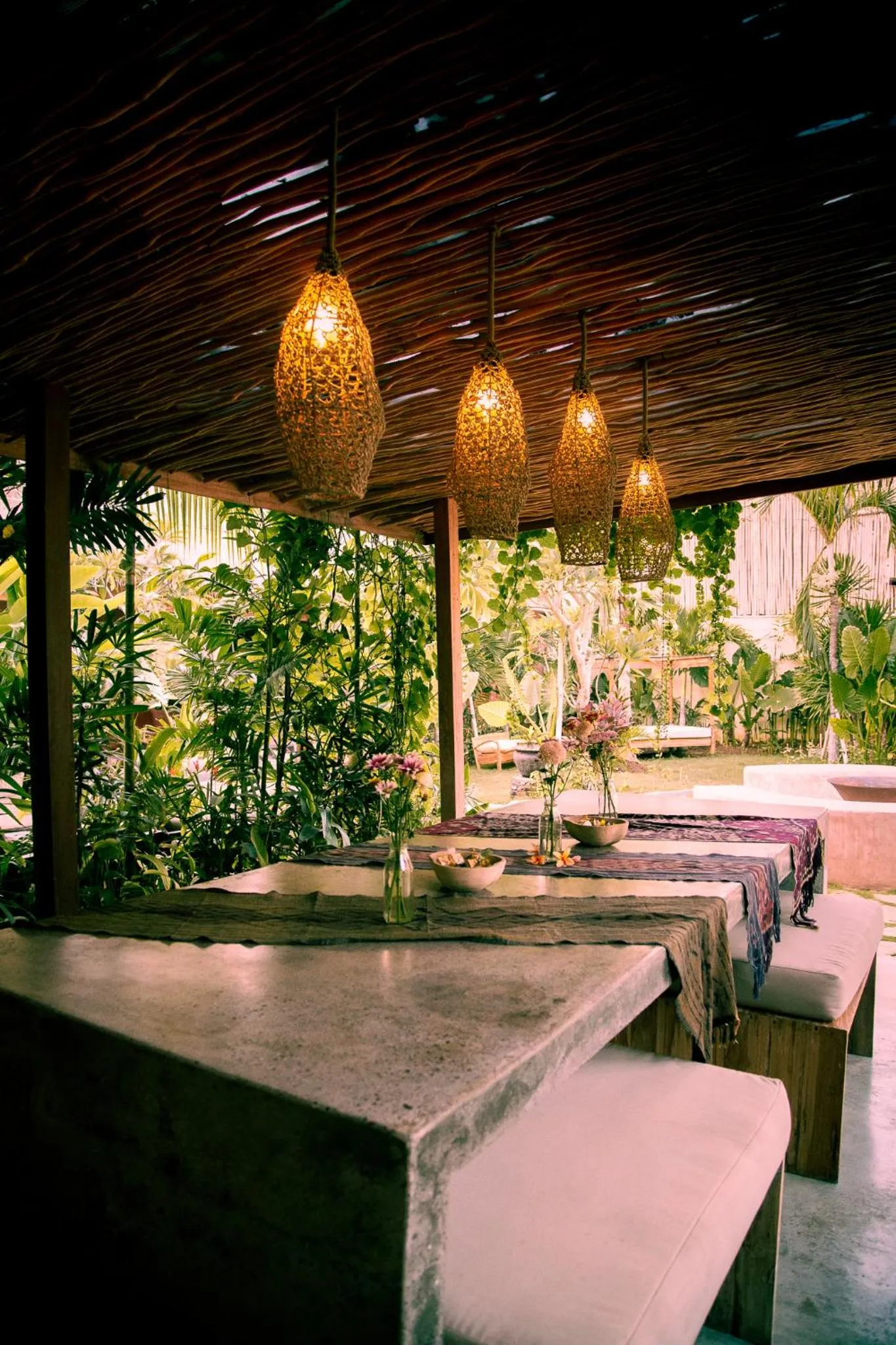 Kitchen or kitchenette in Lulu's Villas