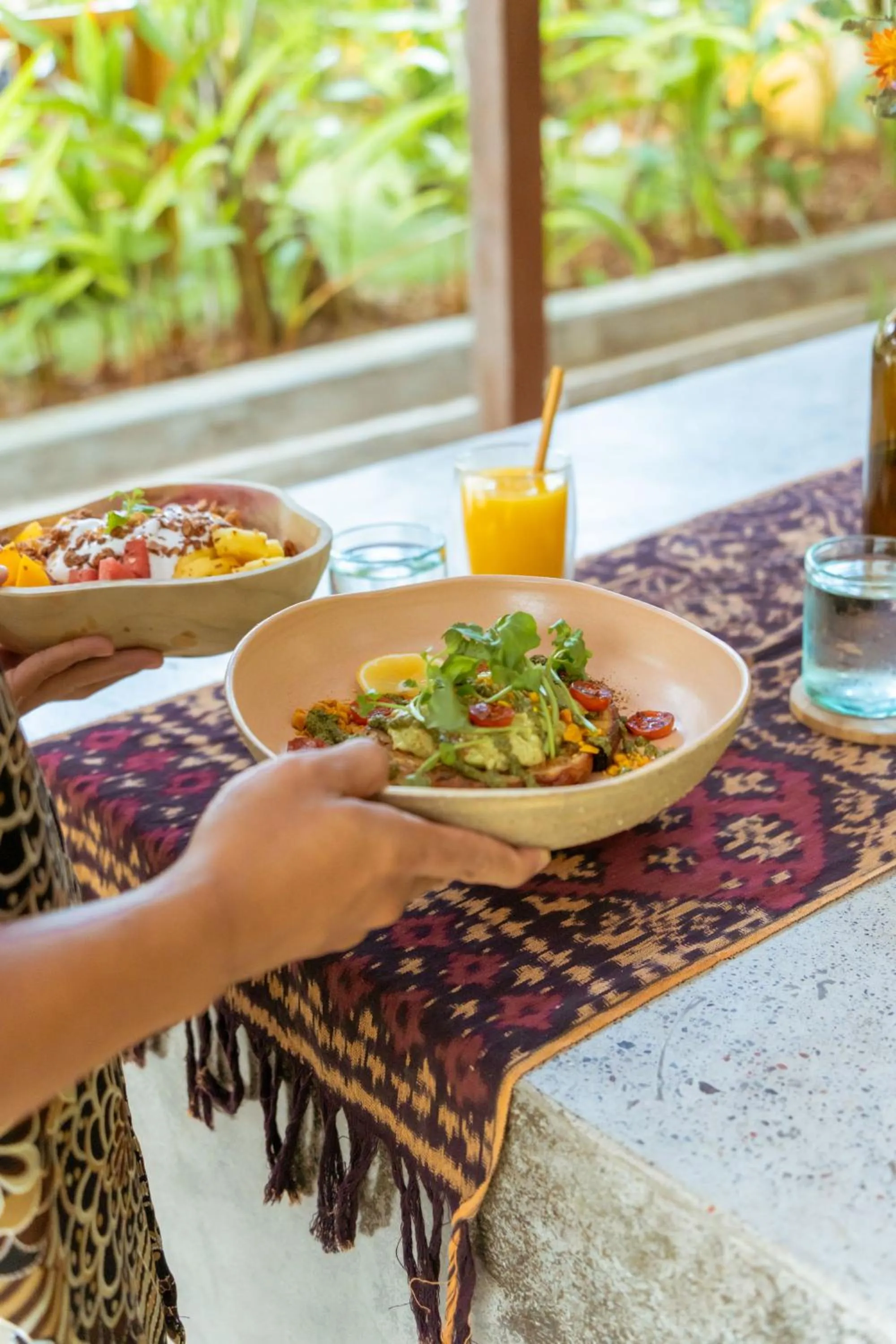 Food and drinks in Lulu's Villas