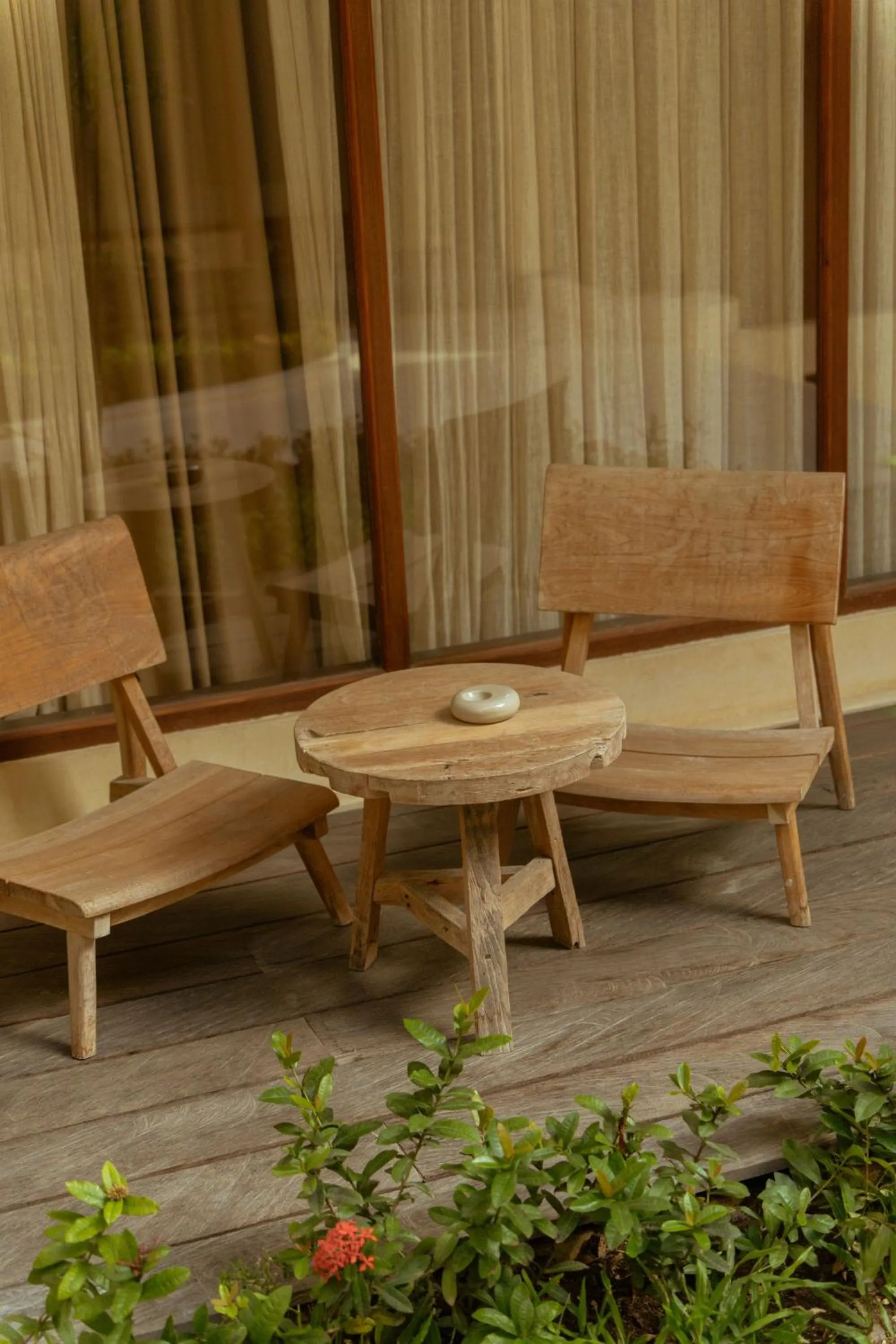 Patio in Lulu's Villas