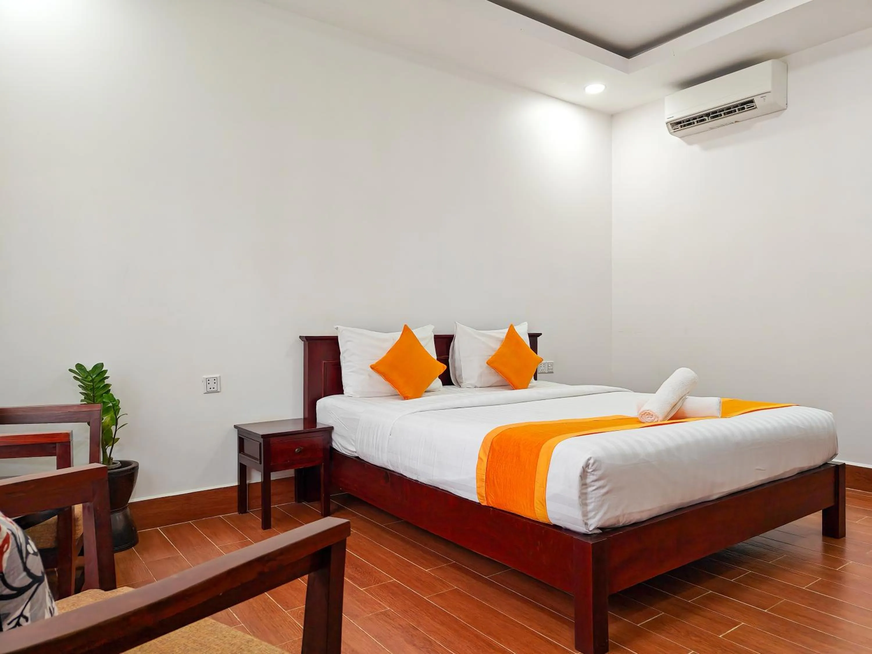 Bed in Angkearboss Villa