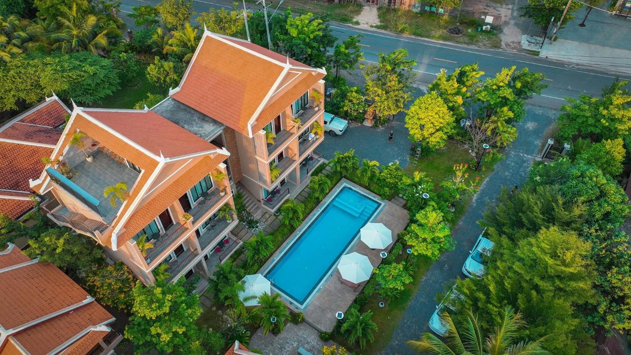 Property building in Angkearboss Villa