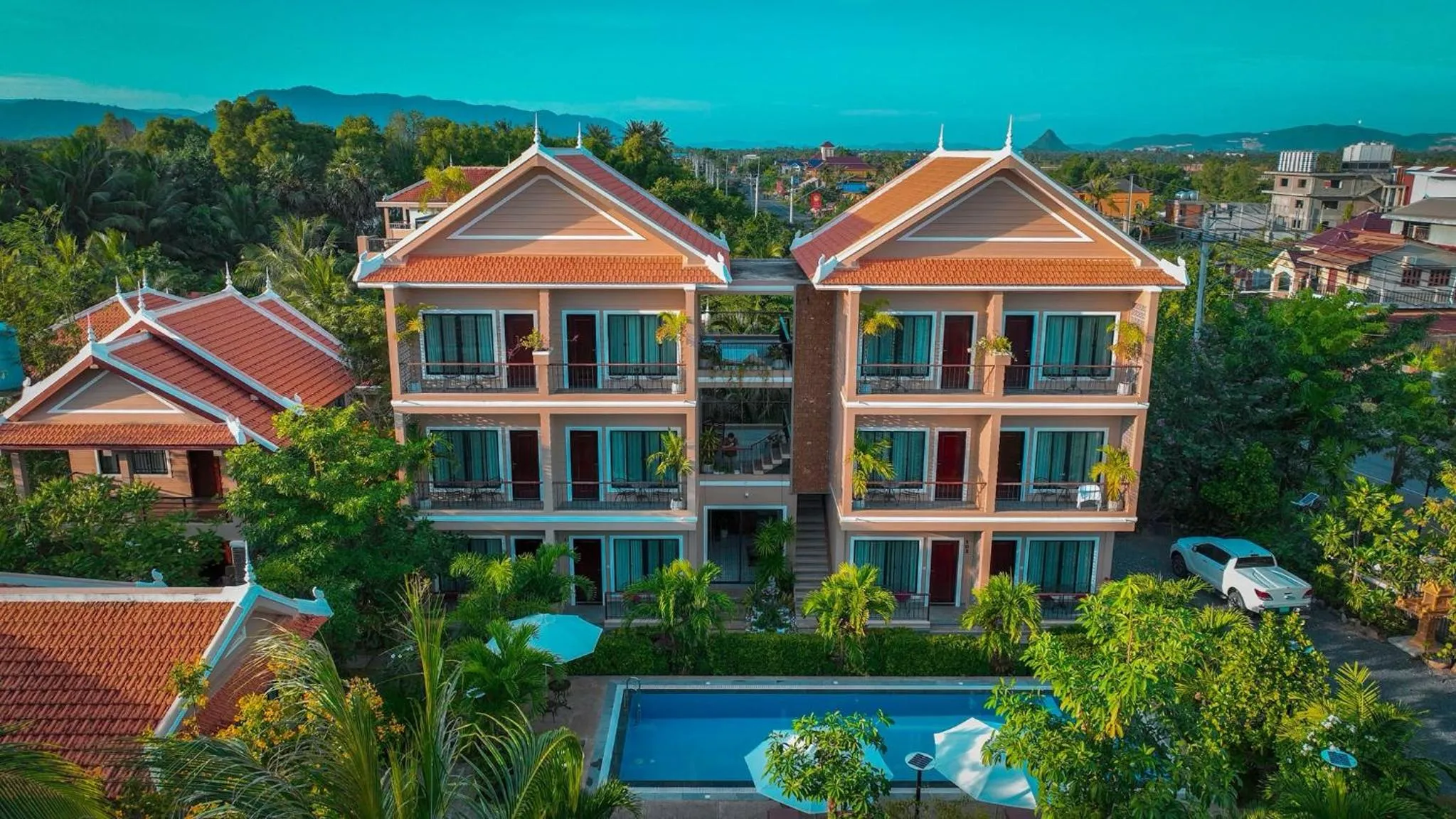 Property building in Angkearboss Villa