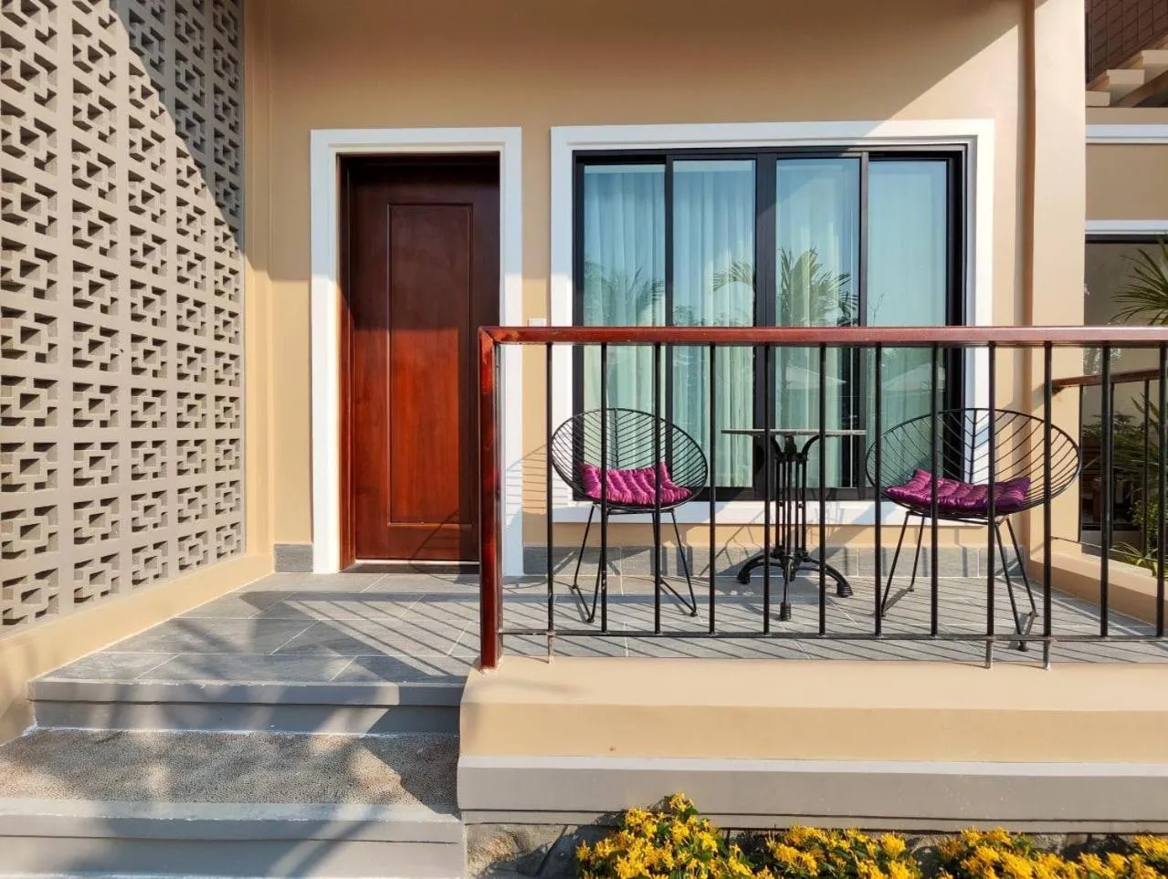 Balcony/Terrace in Angkearboss Villa