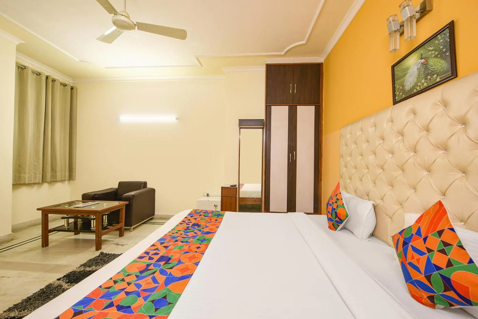 Bed in FabHotel Gracious Inn