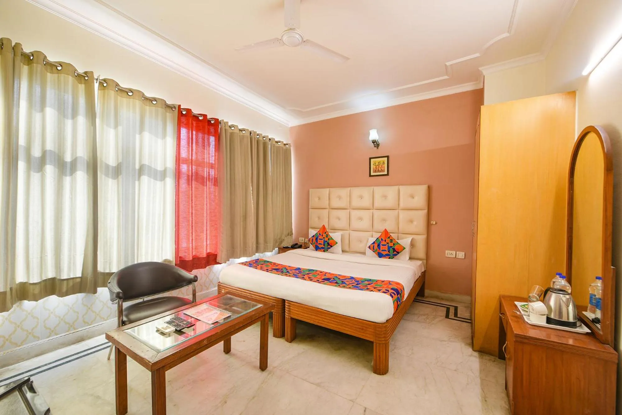 Bed in FabHotel Gracious Inn