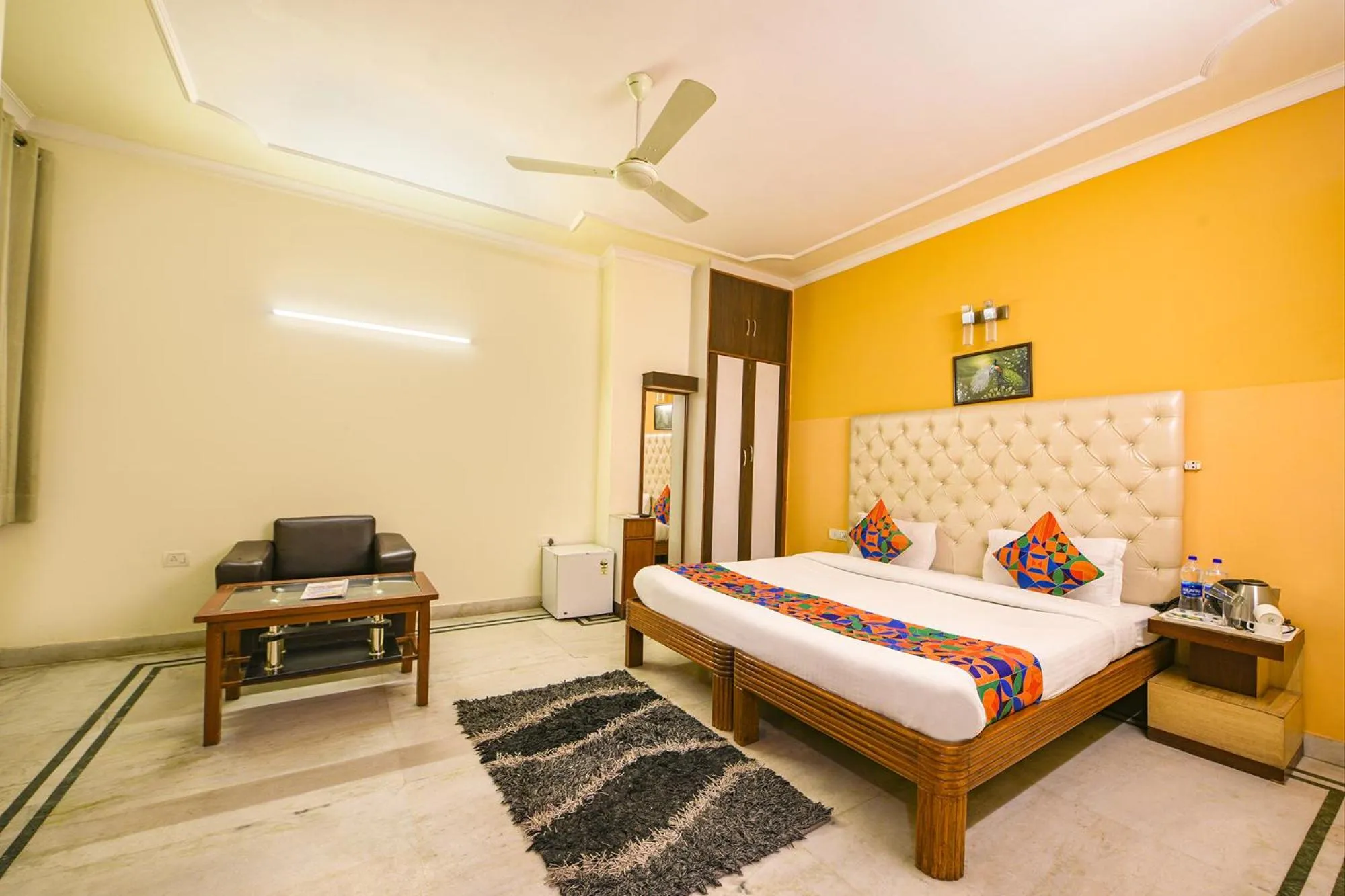 Bed in FabHotel Gracious Inn