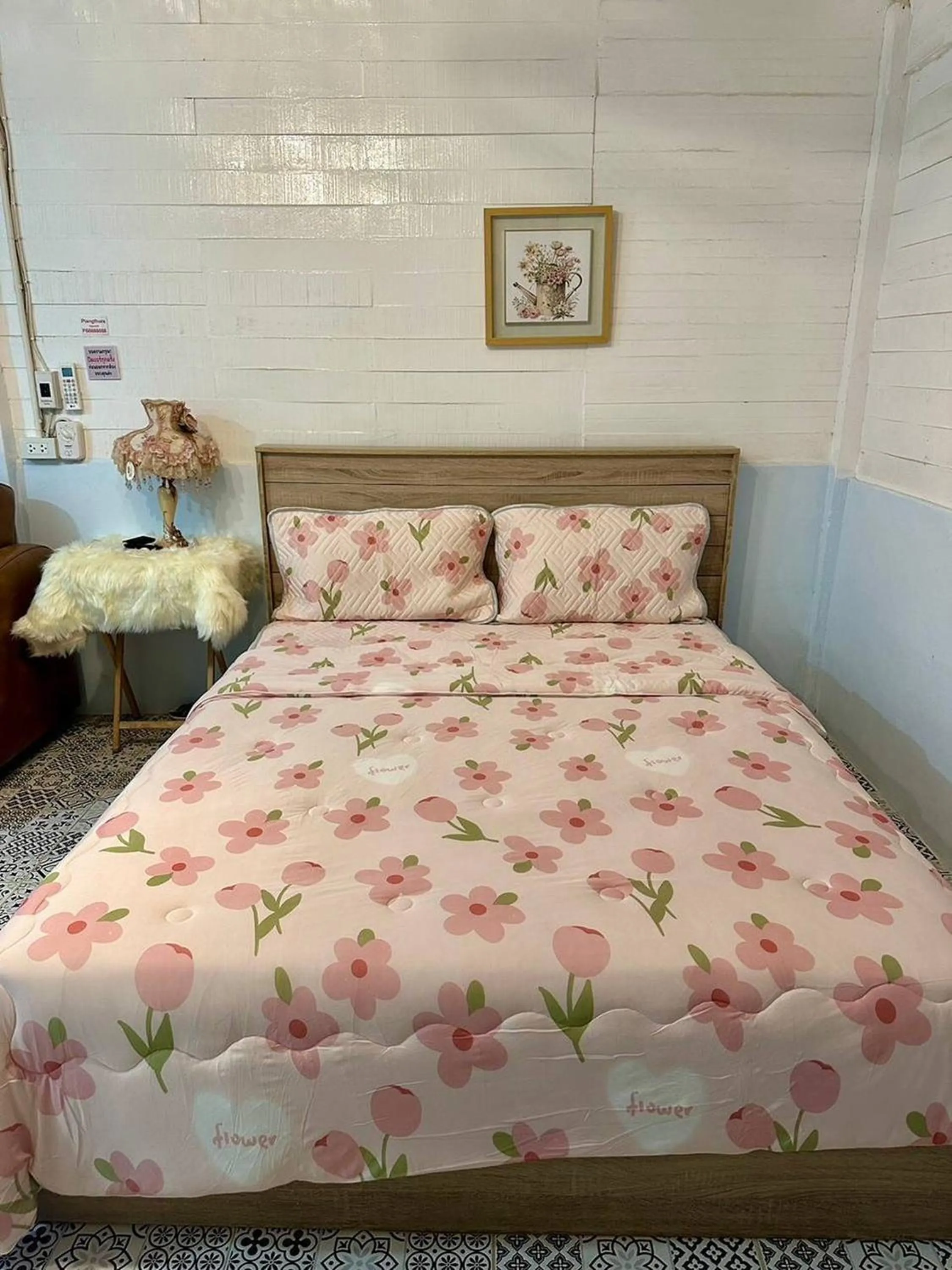 Bed in Peang Tara Cafe & Resort