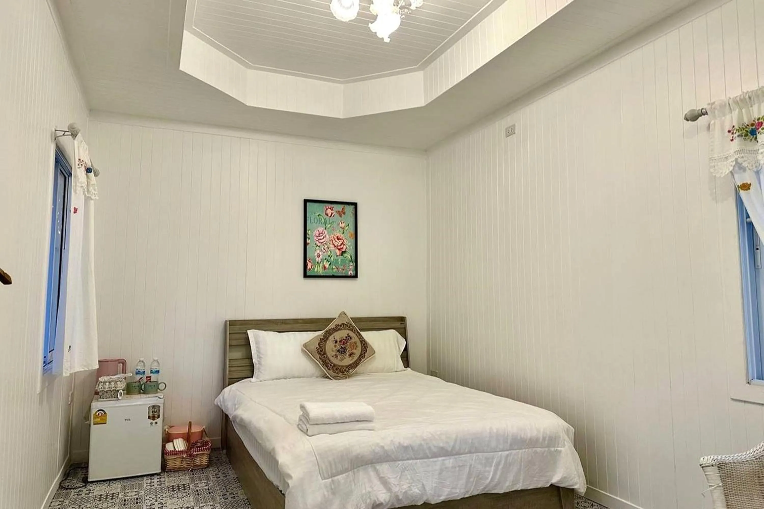 Bed in Peang Tara Cafe & Resort