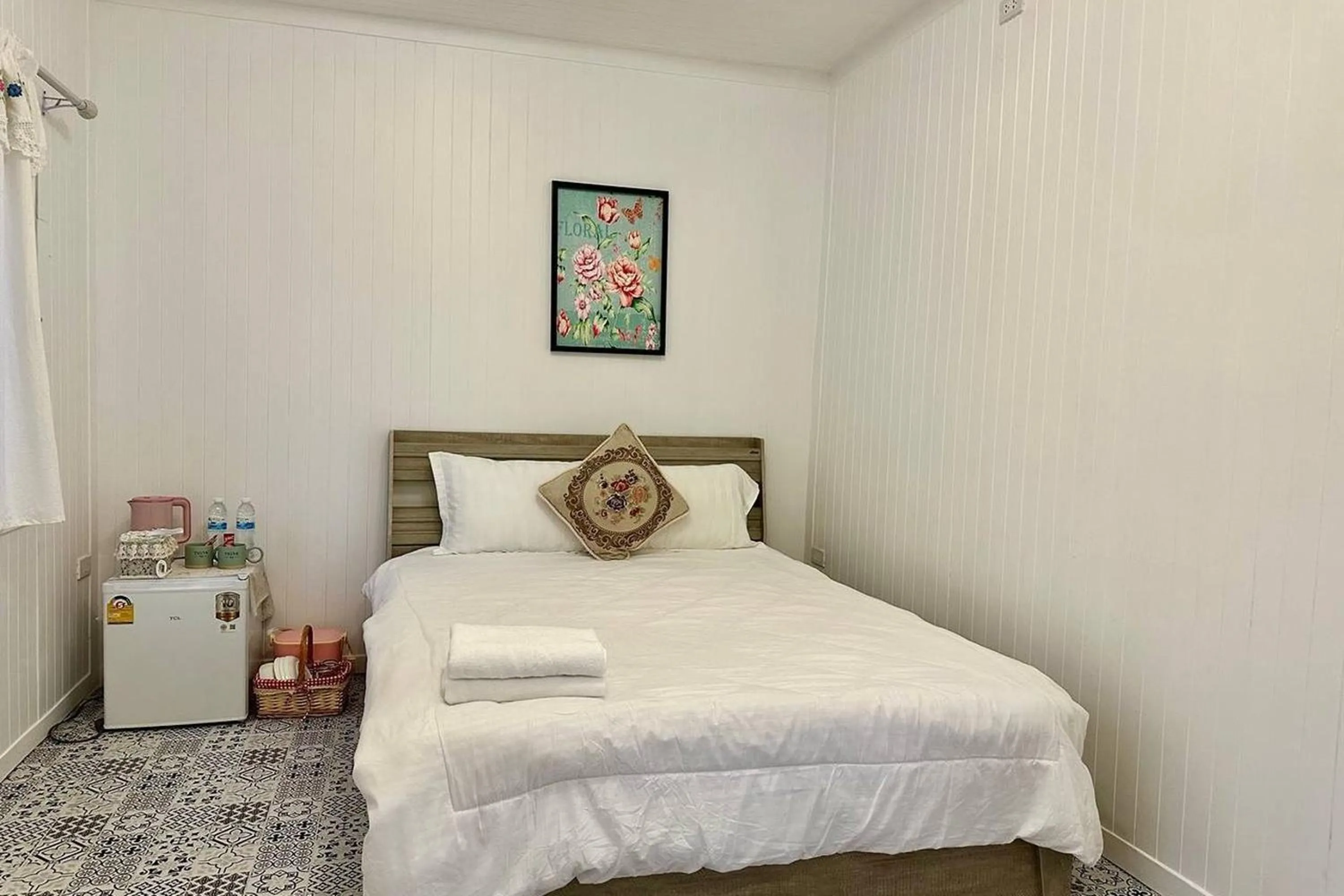 Bed in Peang Tara Cafe & Resort