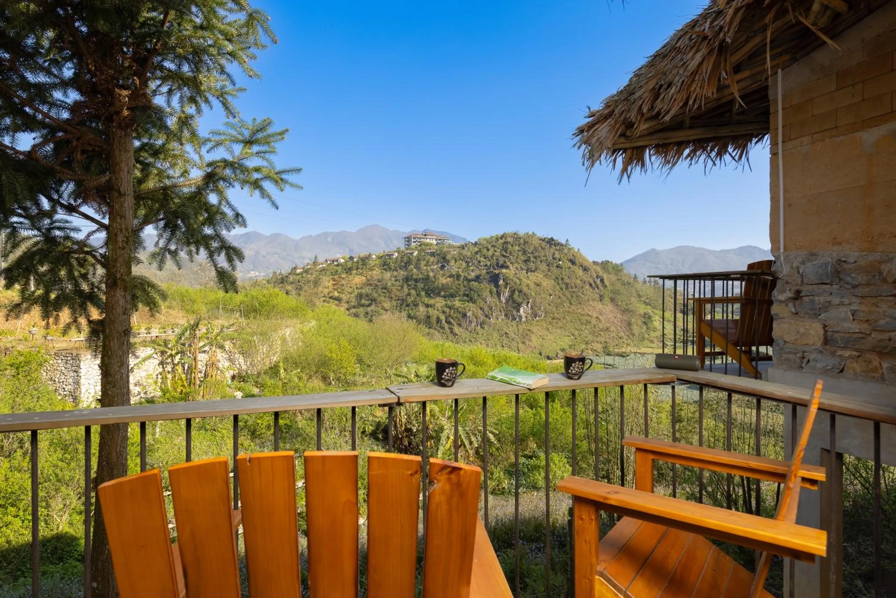 Patio in Sapaxa Spring Garden Ecolodge