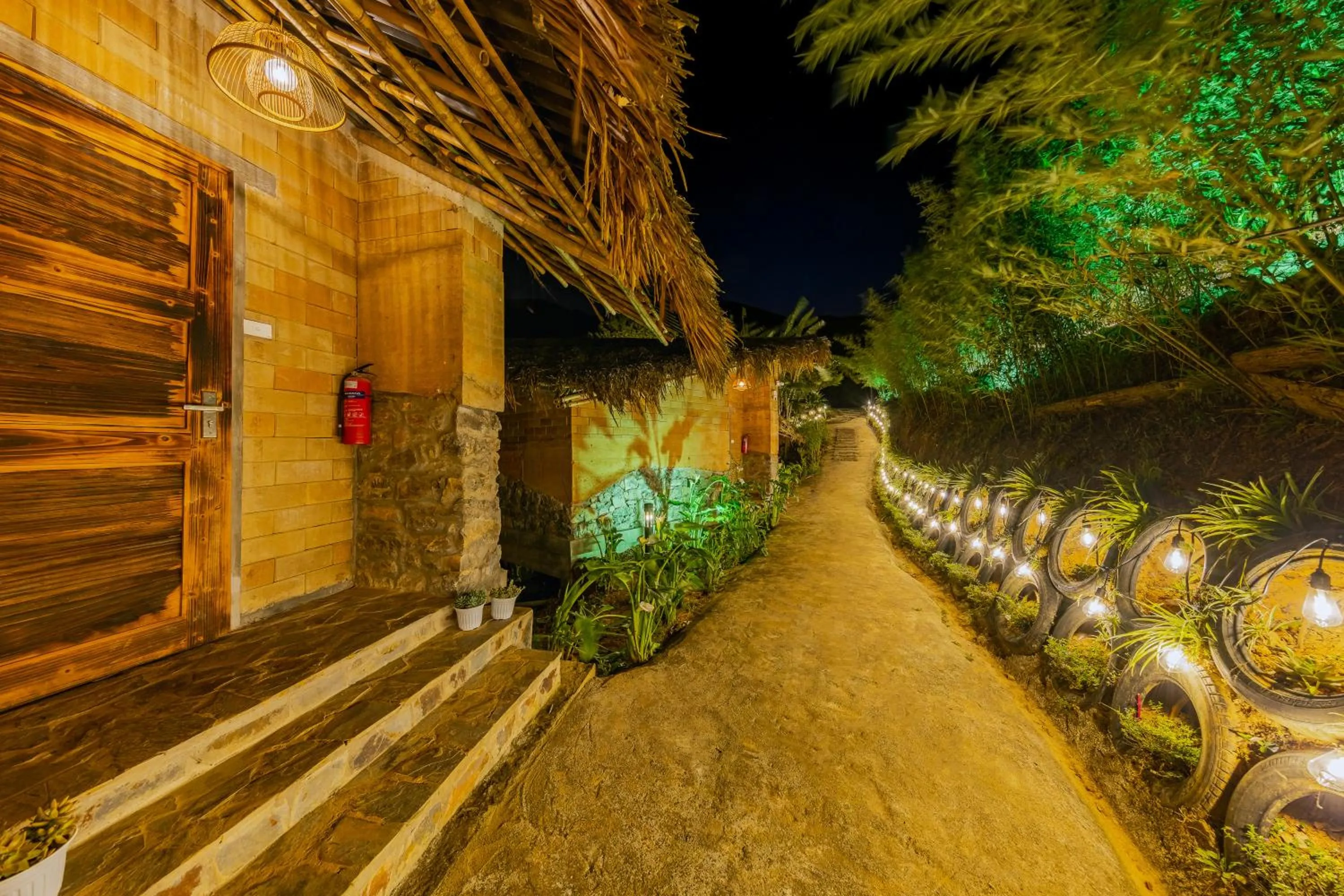 Garden in Sapaxa Spring Garden Ecolodge