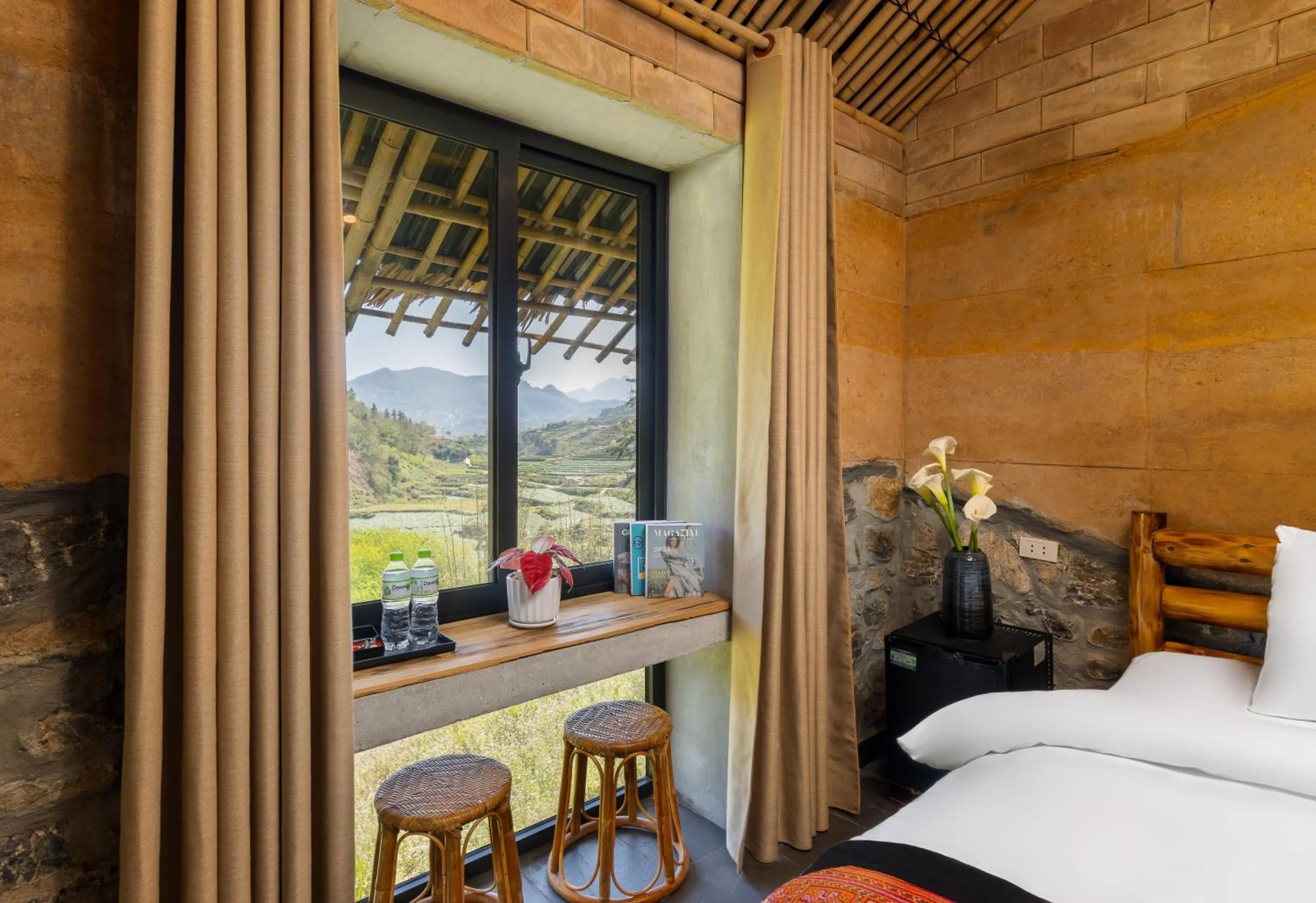 Natural landscape, Bed in Sapaxa Spring Garden Ecolodge