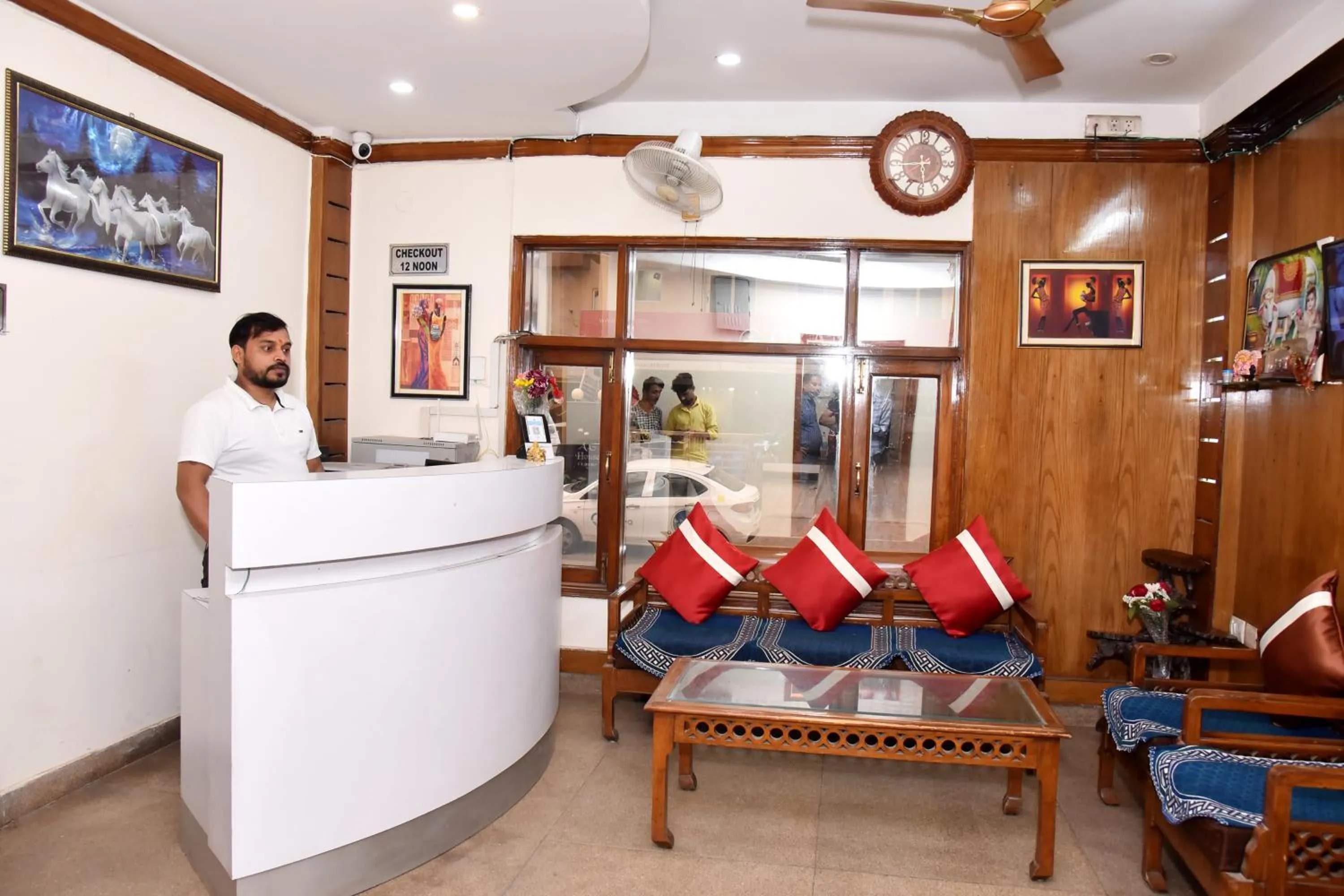 Lobby or reception in Hotel Sunshine