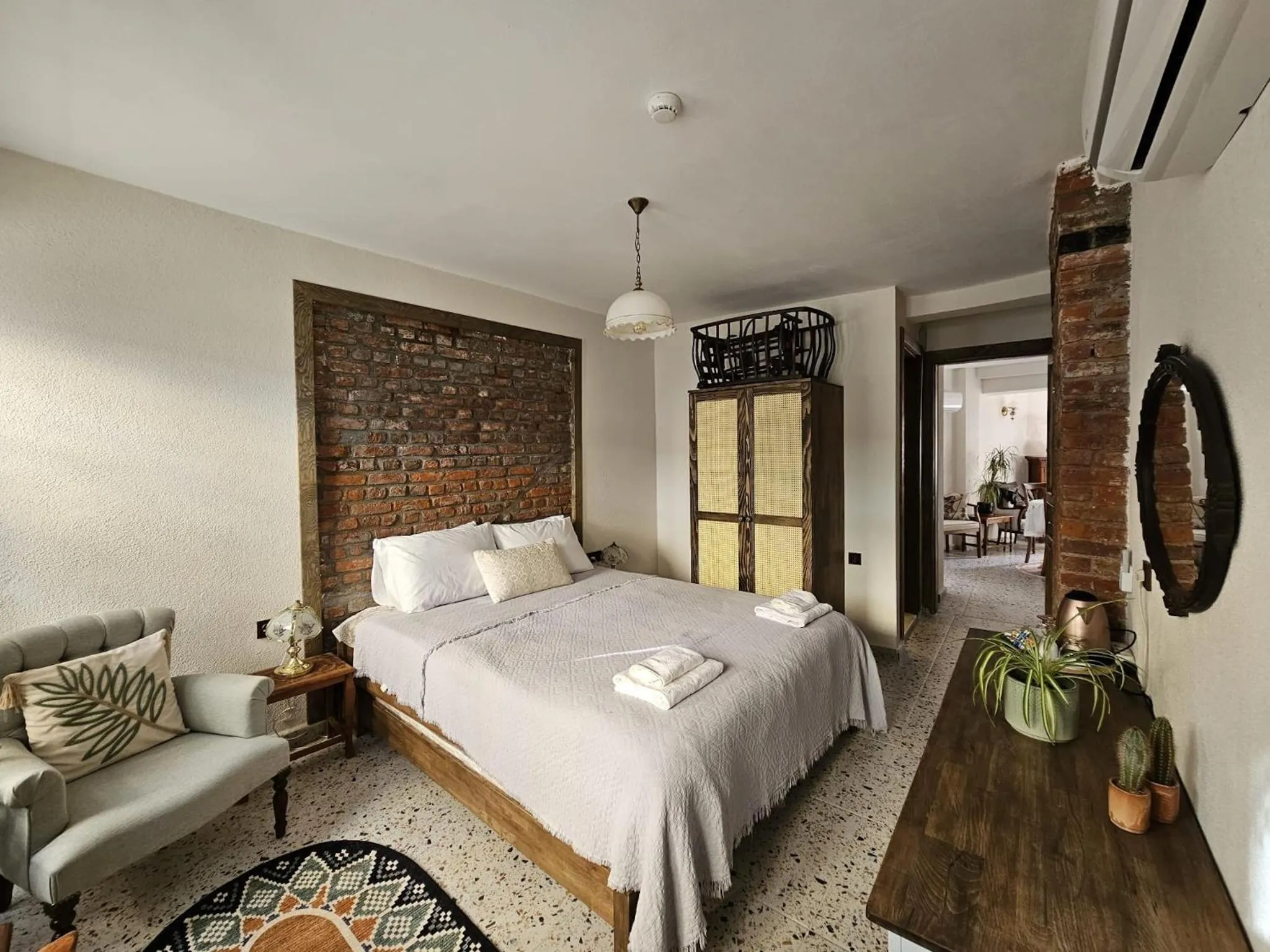 Bed in Origin Rooms Urla