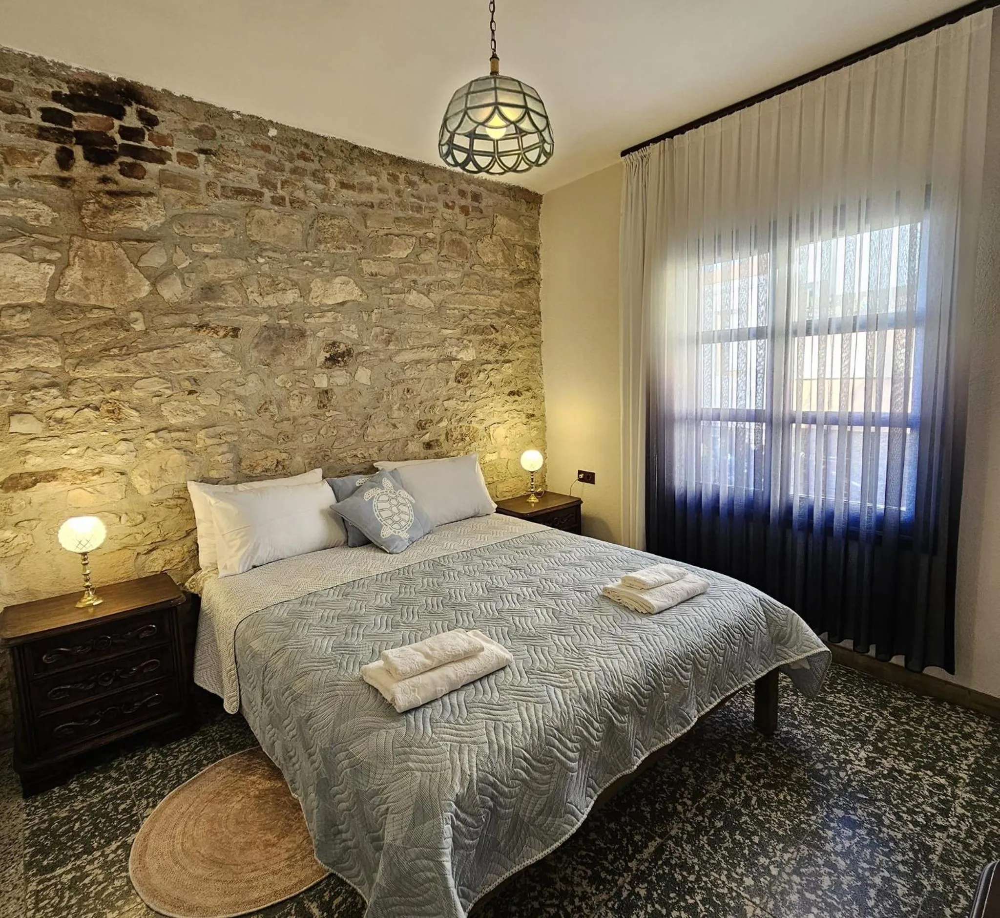 Bed in Origin Rooms Urla