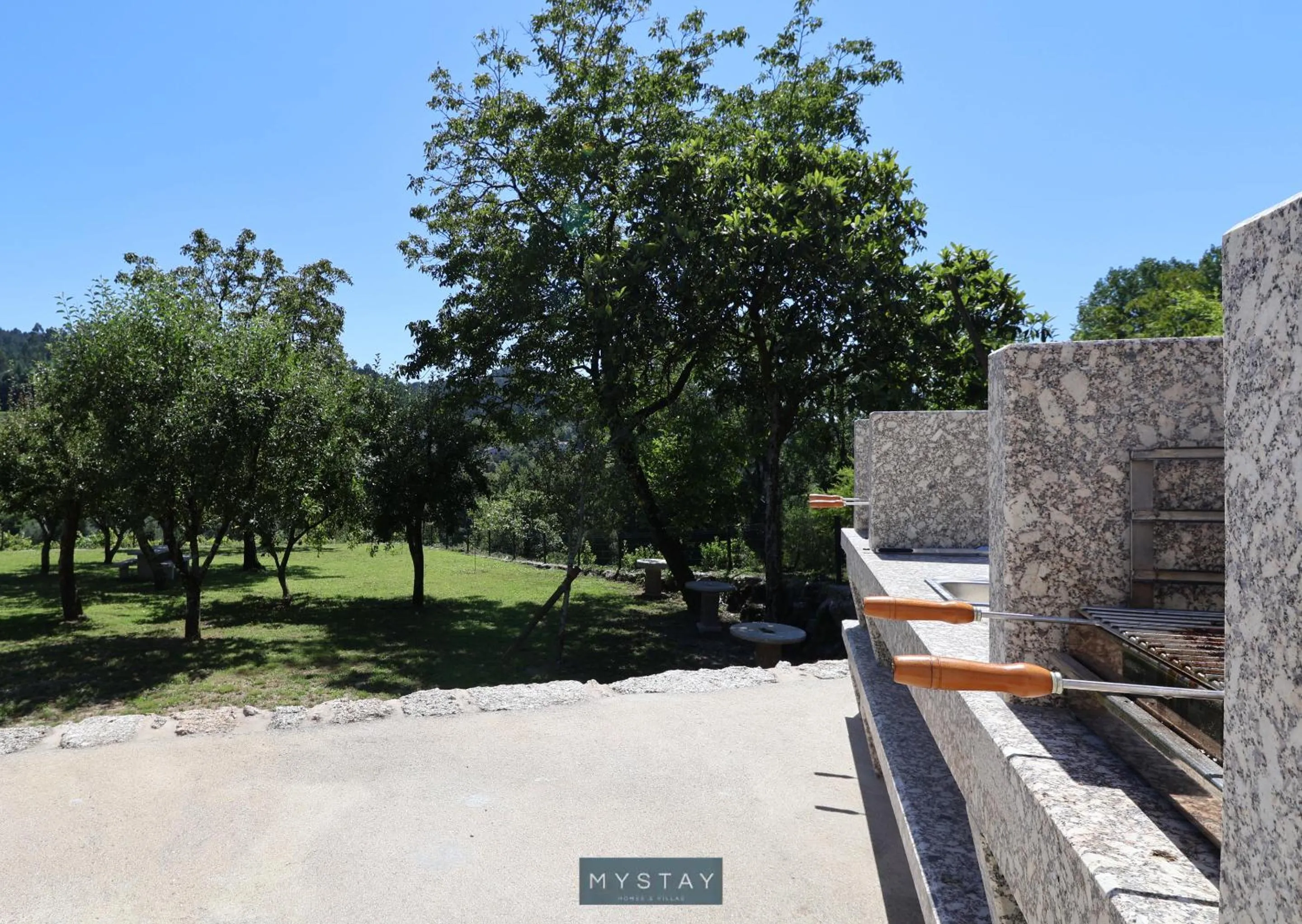 BBQ facilities in MyStay - Casa d'Henrique