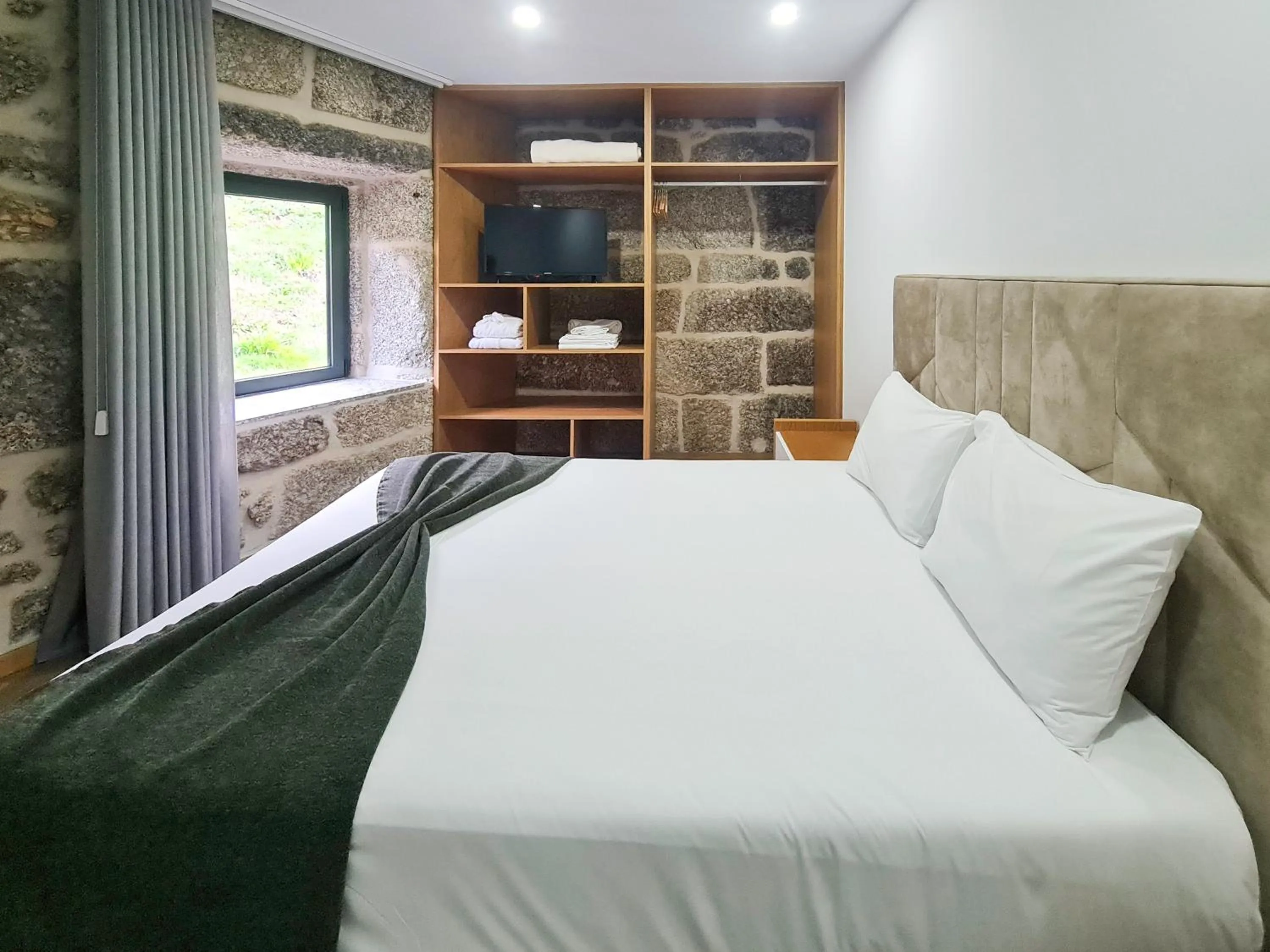 Bed in Casa d'Henrique Retreat Pool and Spa