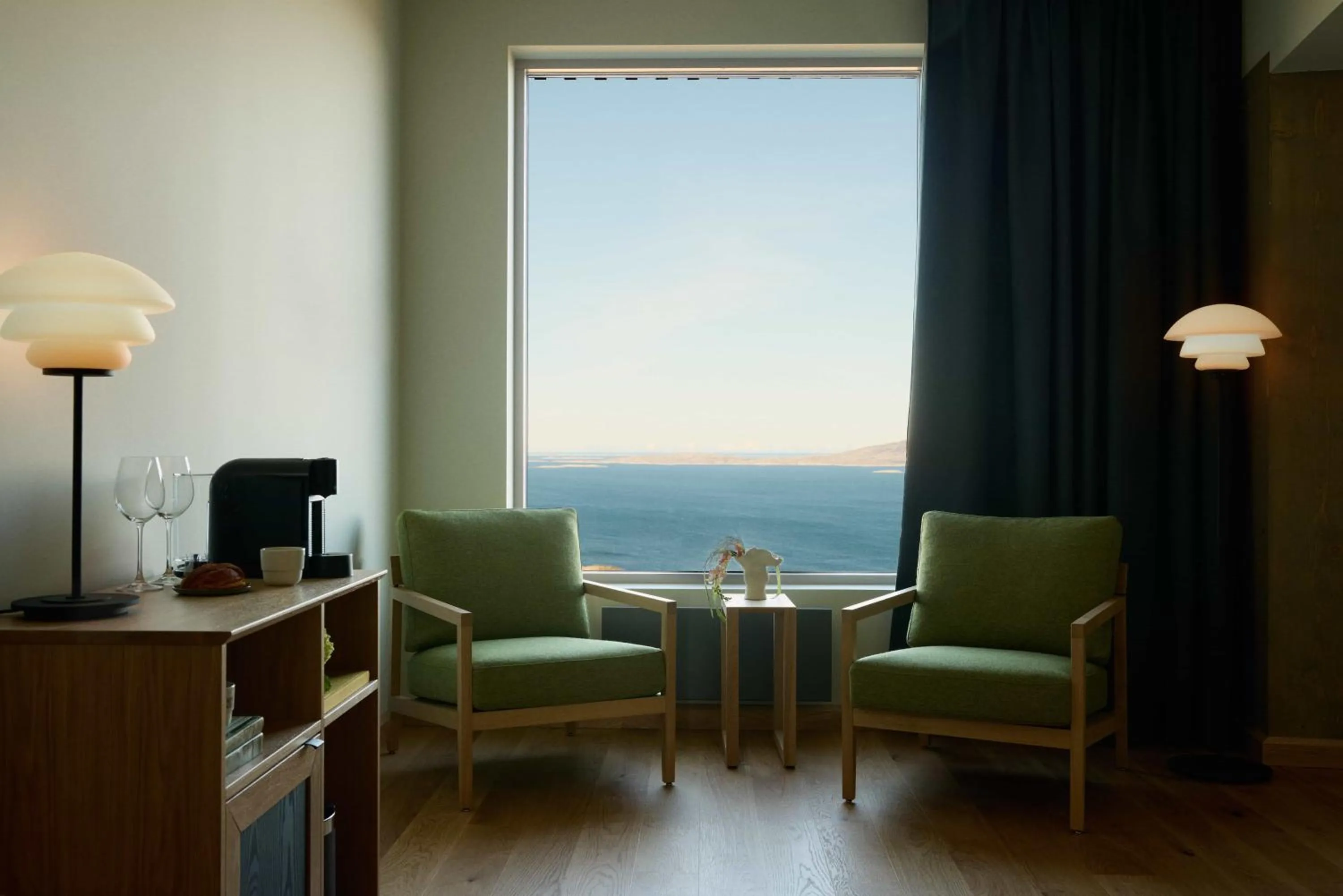 Natural landscape in Wood Hotel Bodø