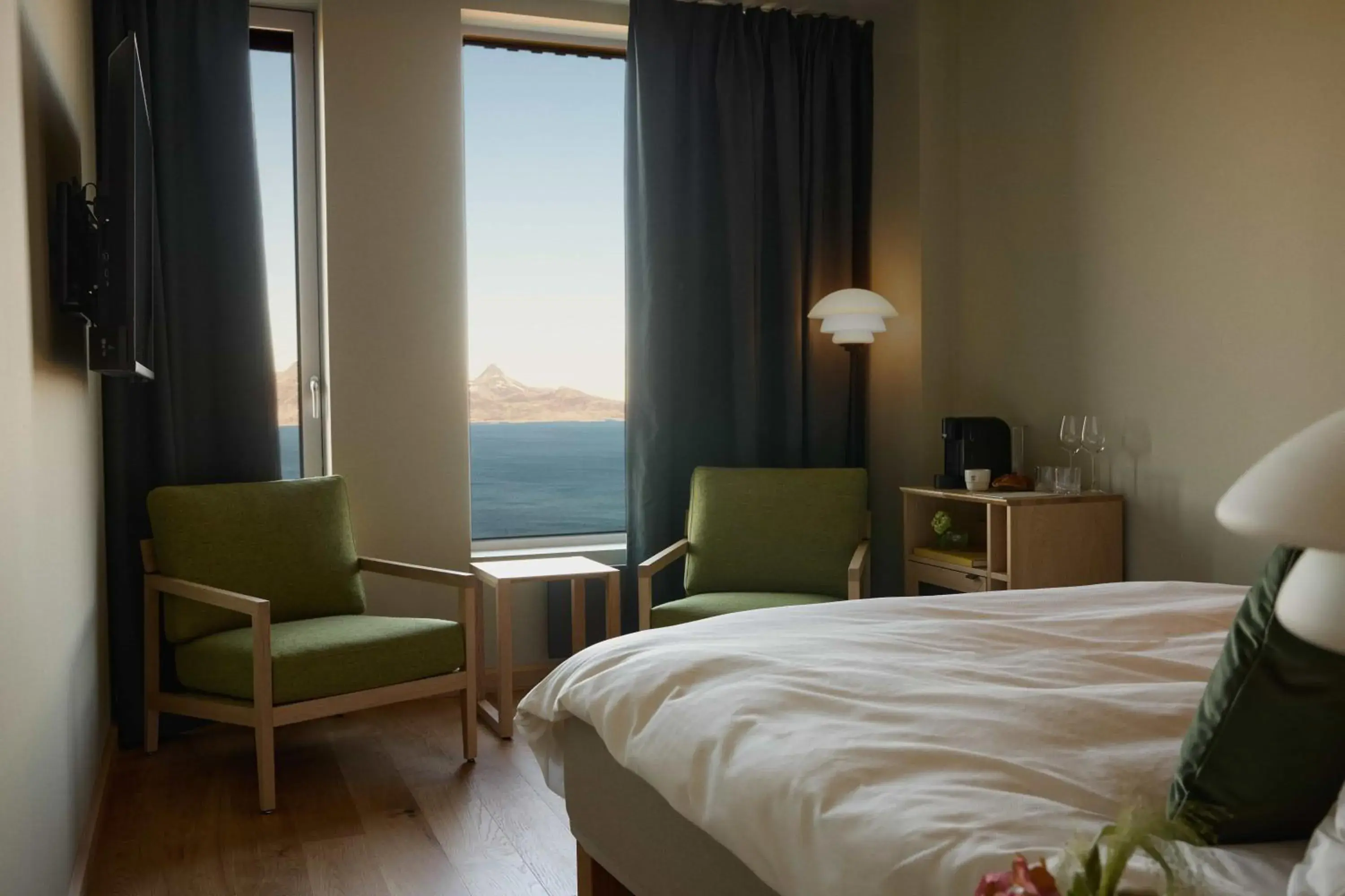 Standard Small - single occupancy in Wood Hotel Bodø Standard Small - single occupancy in Wood Hotel Bodø
