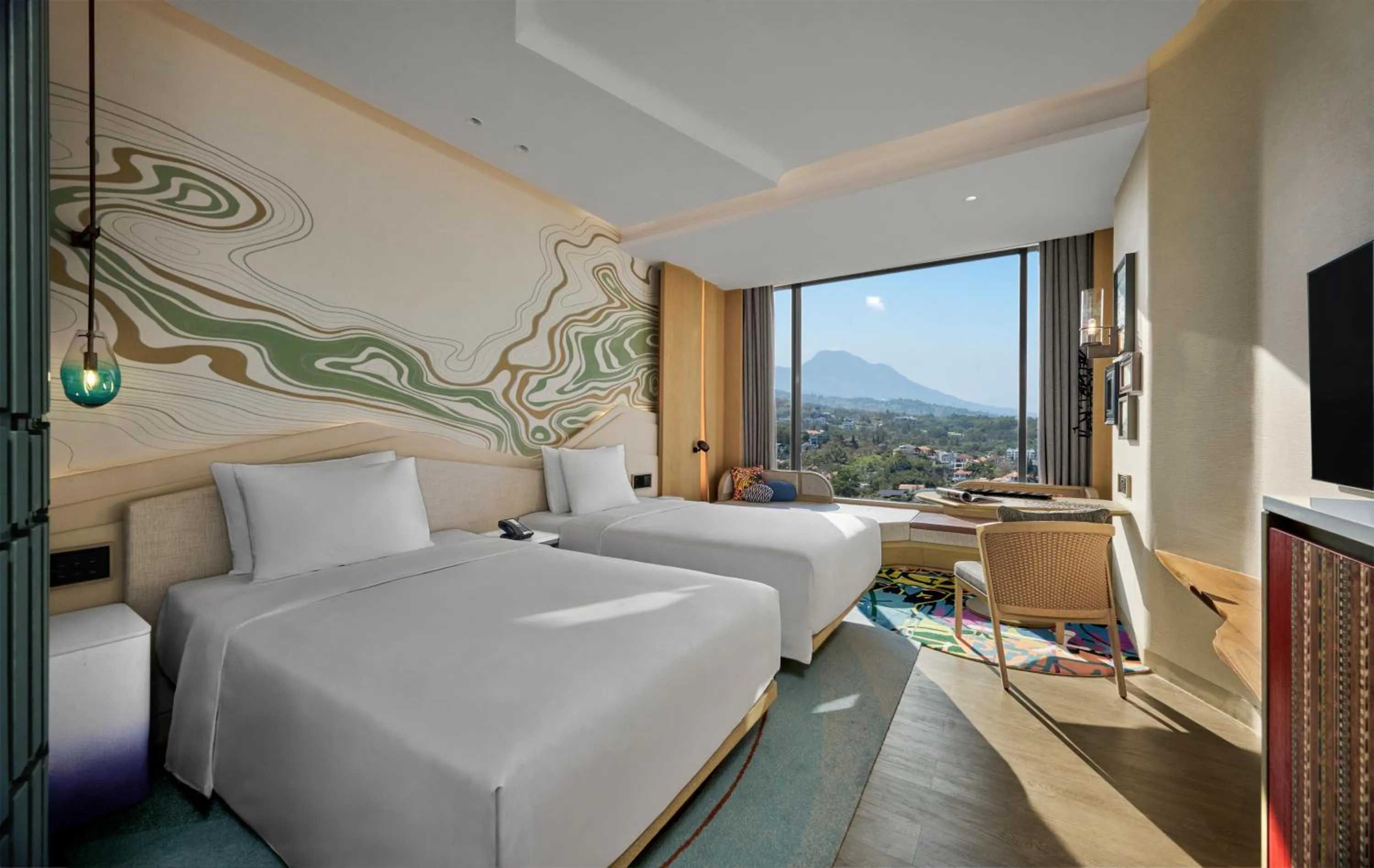 Bed in Hotel Indigo Bandung Dago Pakar by IHG