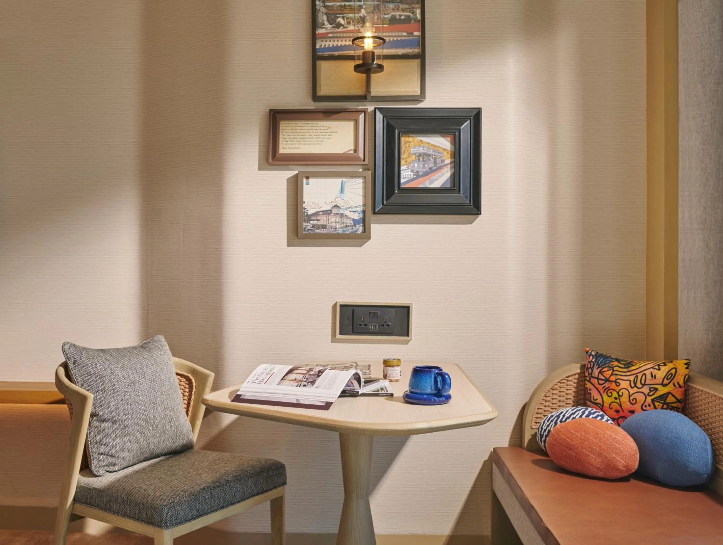 Decorative detail in Hotel Indigo Bandung Dago Pakar by IHG