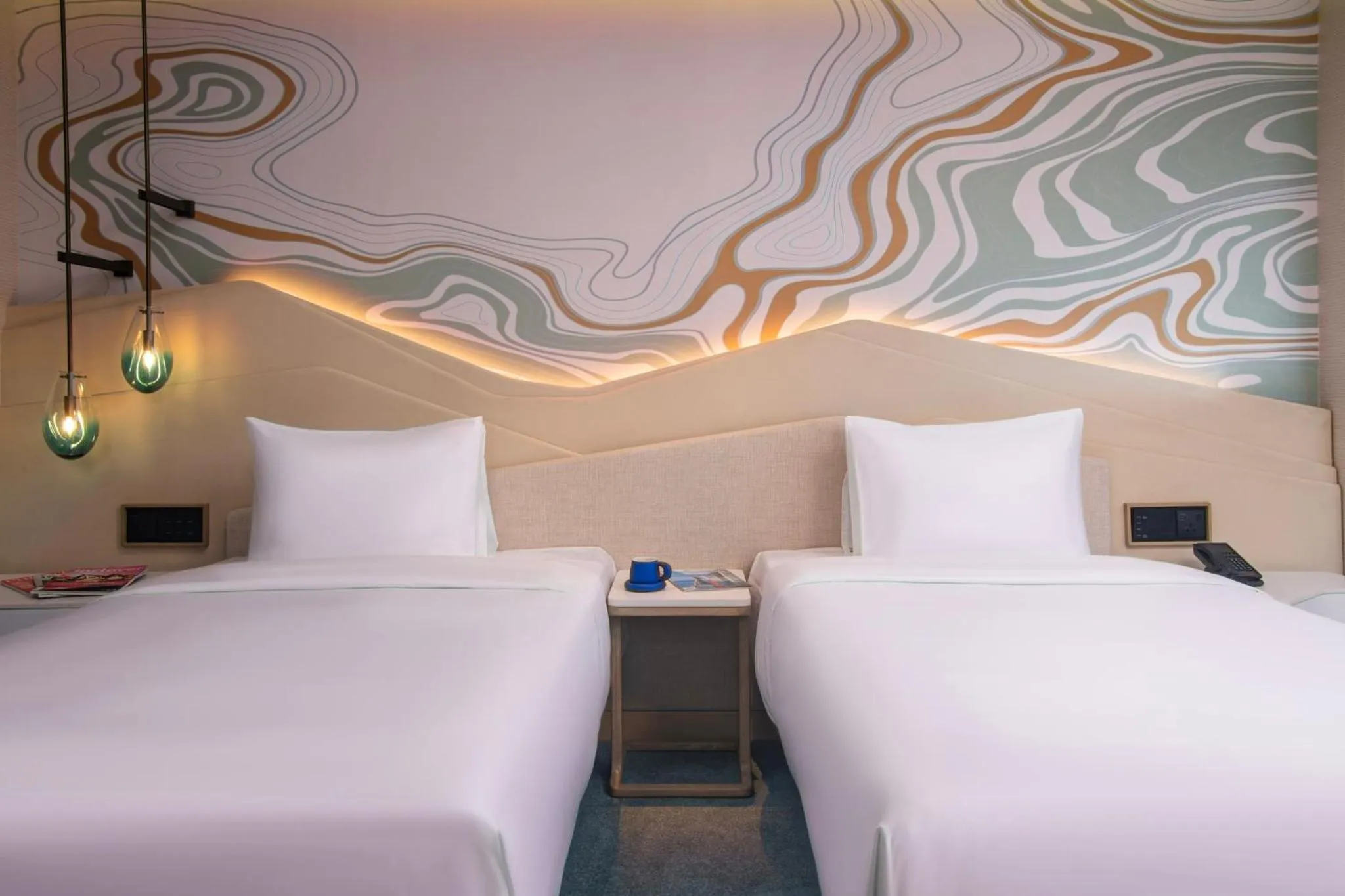 Photo of the whole room, Bed in Hotel Indigo Bandung Dago Pakar by IHG