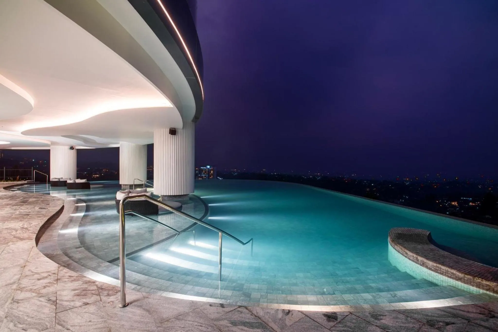 Swimming pool in Hotel Indigo Bandung Dago Pakar by IHG