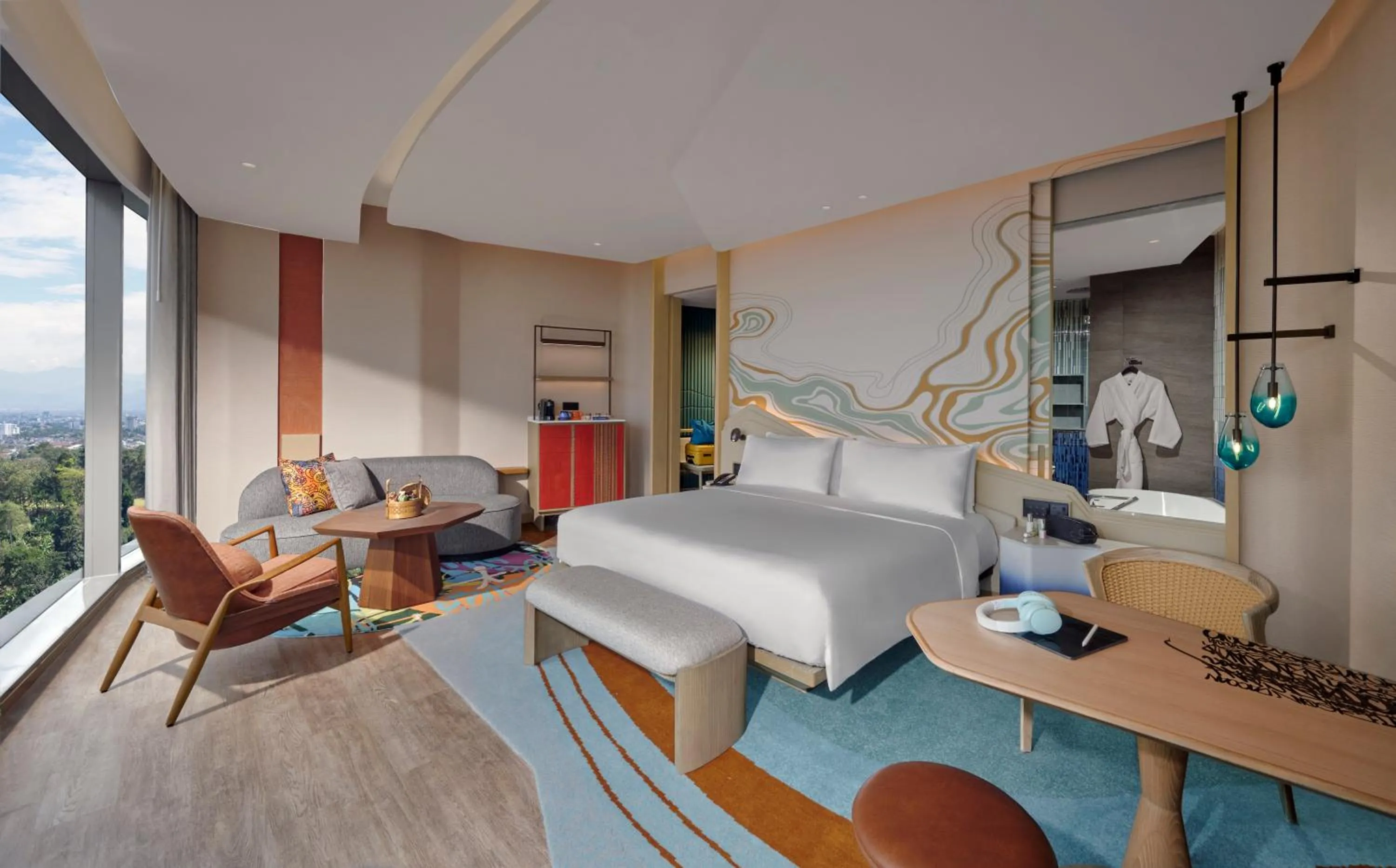 Bed in Hotel Indigo Bandung Dago Pakar by IHG