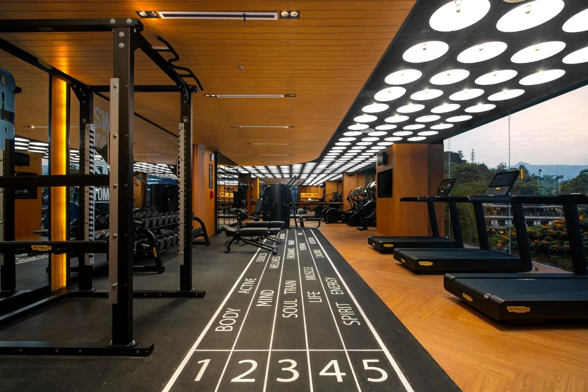 Fitness centre/facilities in Hotel Indigo Bandung Dago Pakar by IHG