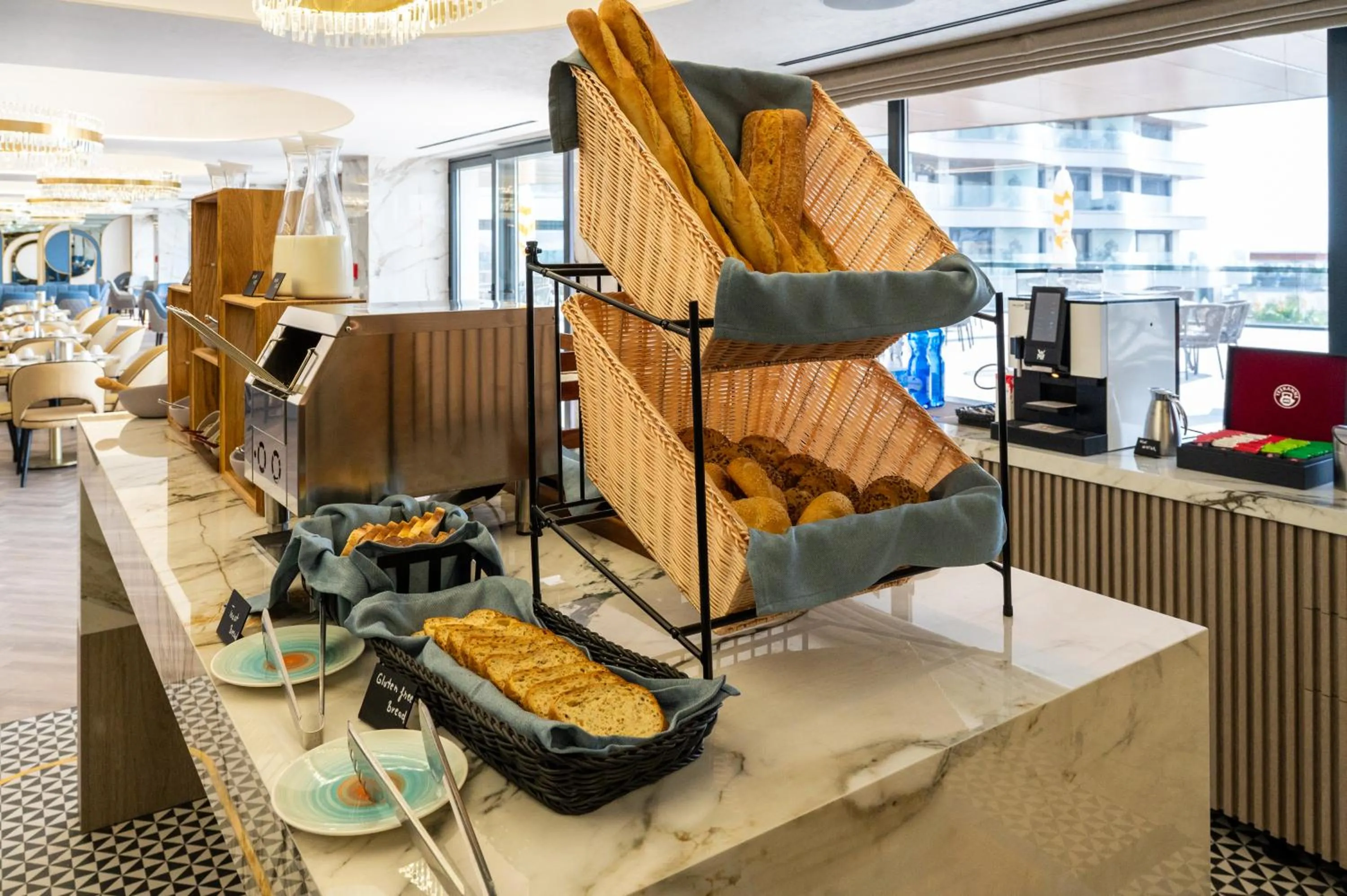 Buffet breakfast in Crowne Plaza Constanta - Mamaia Beach by IHG