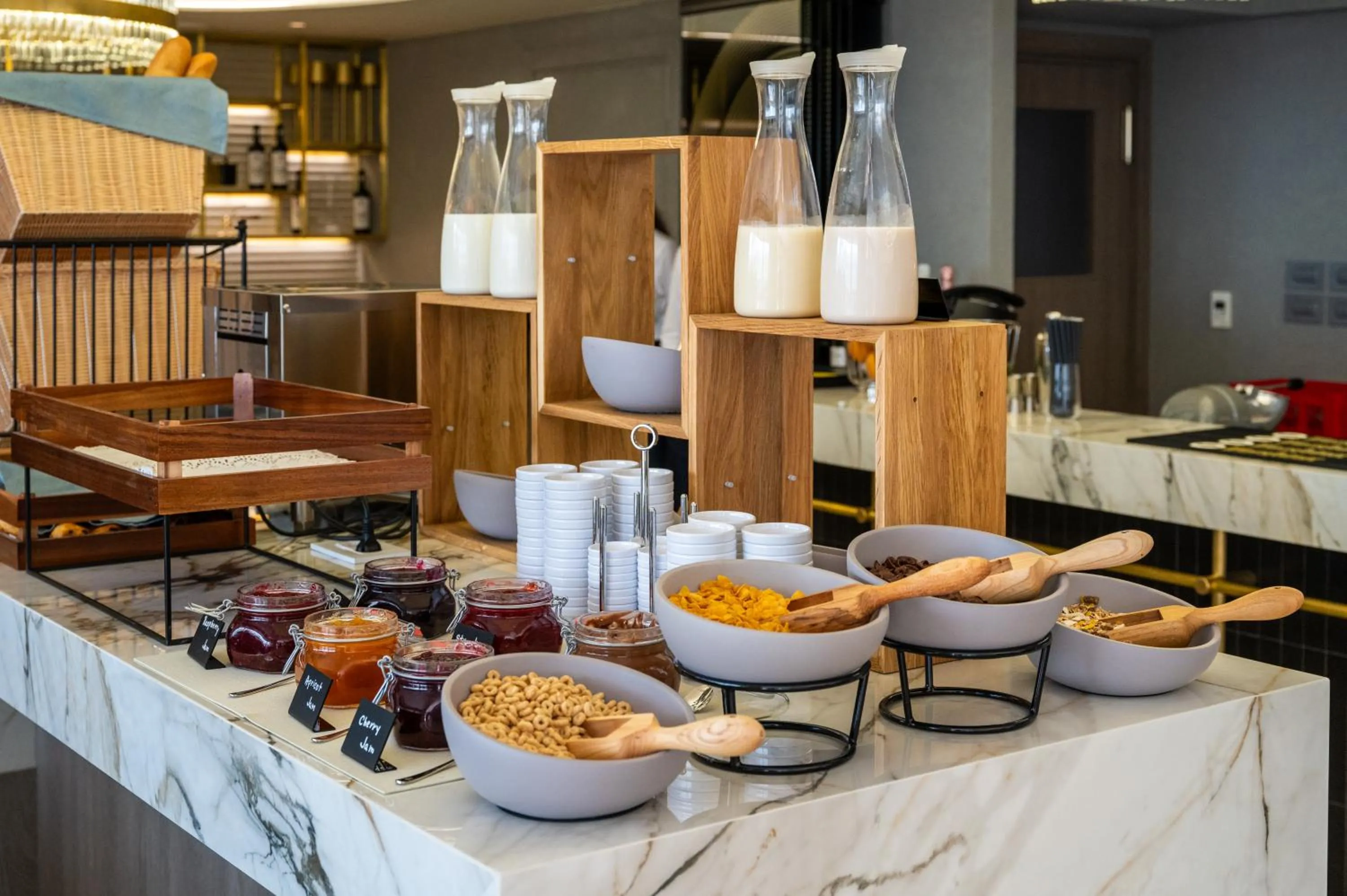 Buffet breakfast in Crowne Plaza Constanta - Mamaia Beach by IHG