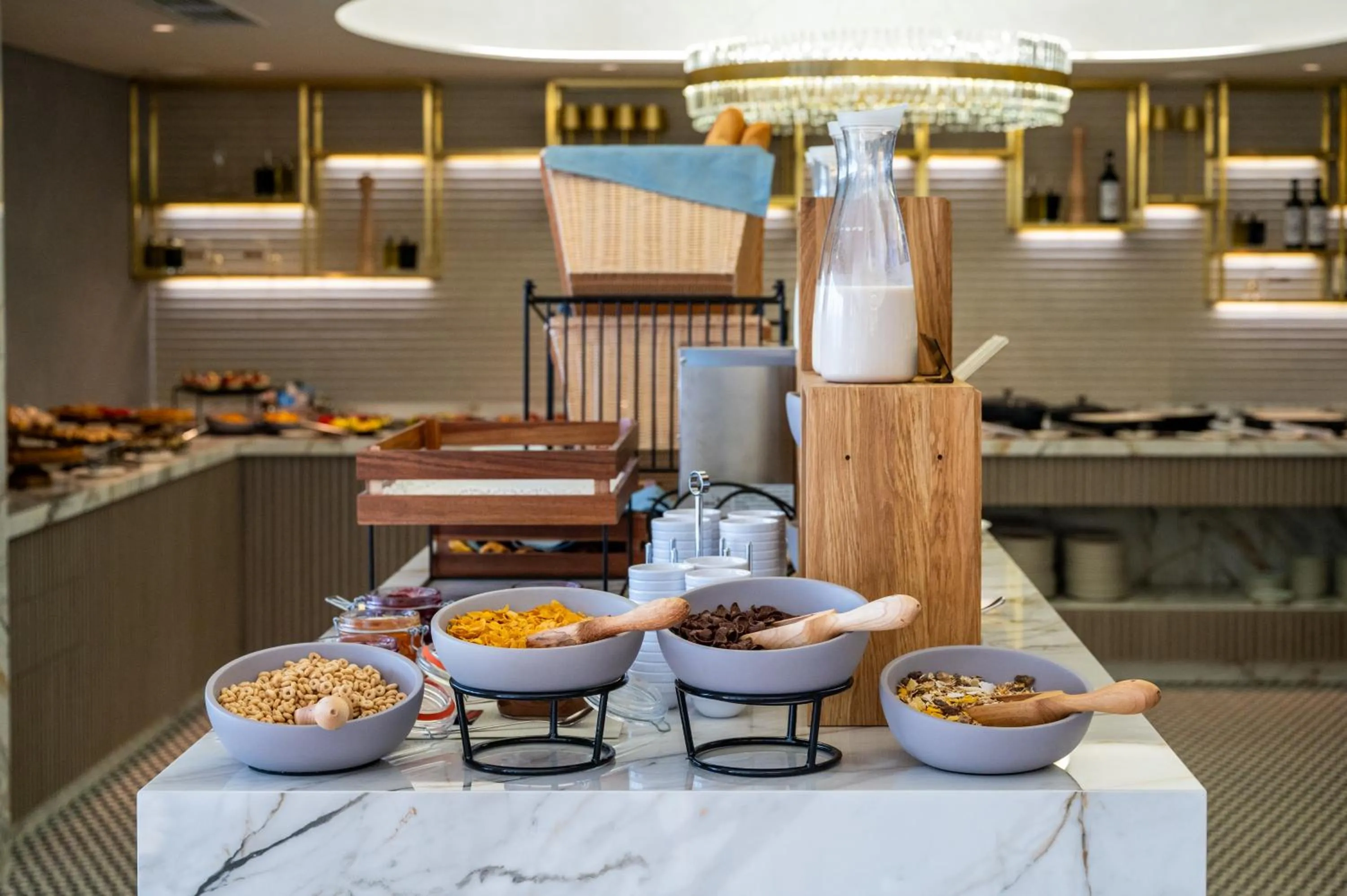 Buffet breakfast in Crowne Plaza Constanta - Mamaia Beach by IHG