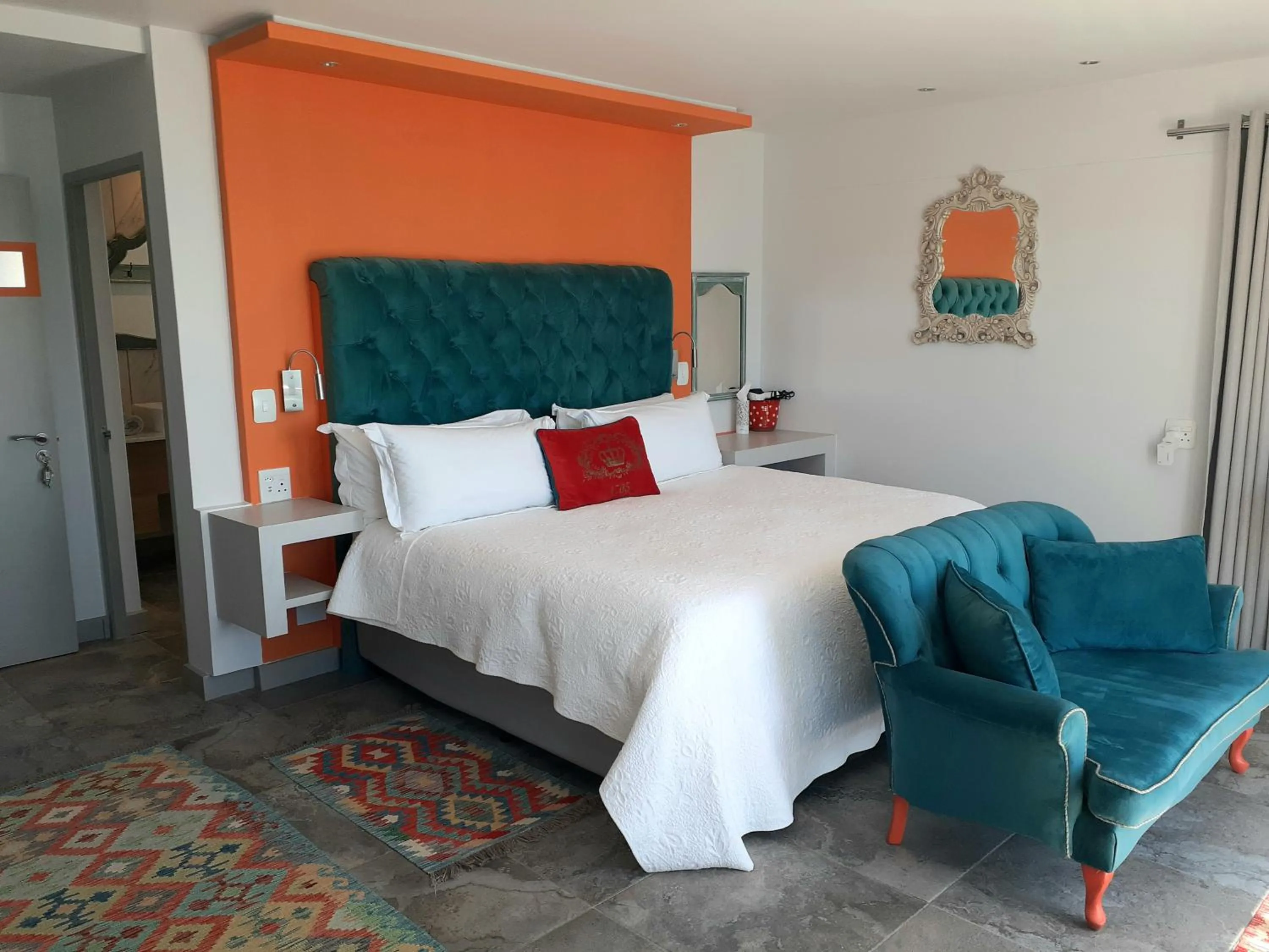 Decorative detail, Bed in 65onCliff