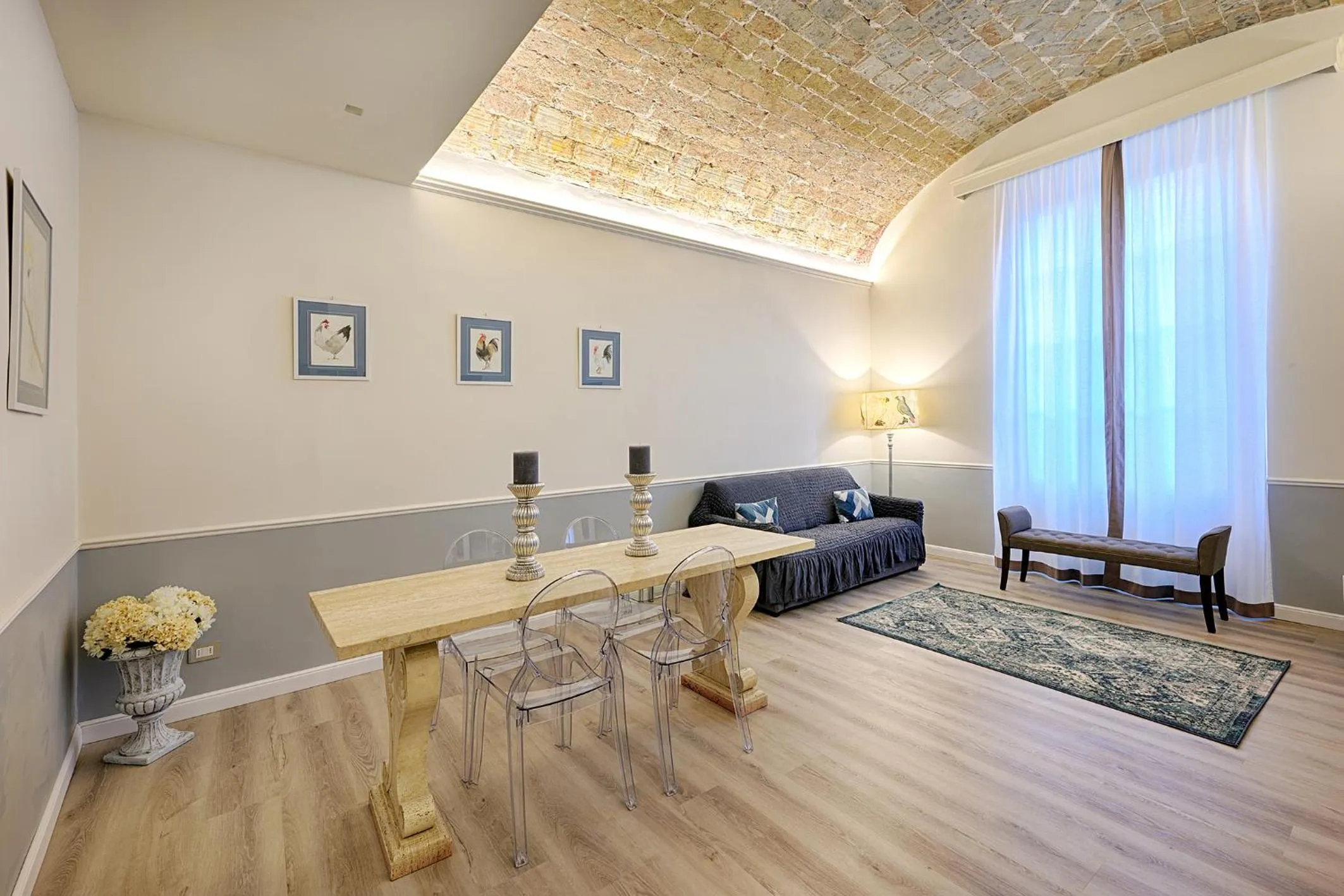 Living room in Casa Ciseri