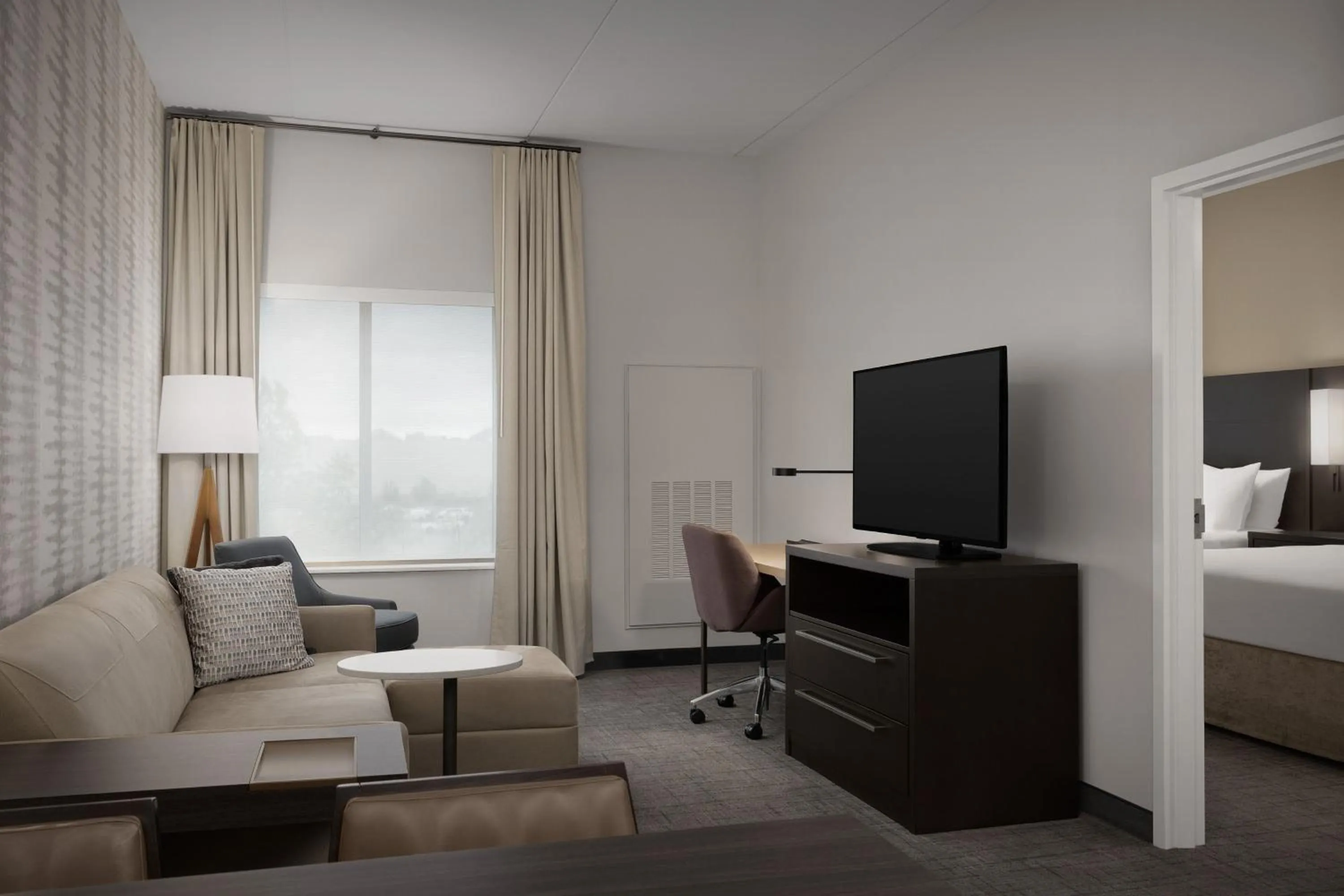 Bedroom, Bed in Residence Inn by Marriott Kenwood Cincinnati