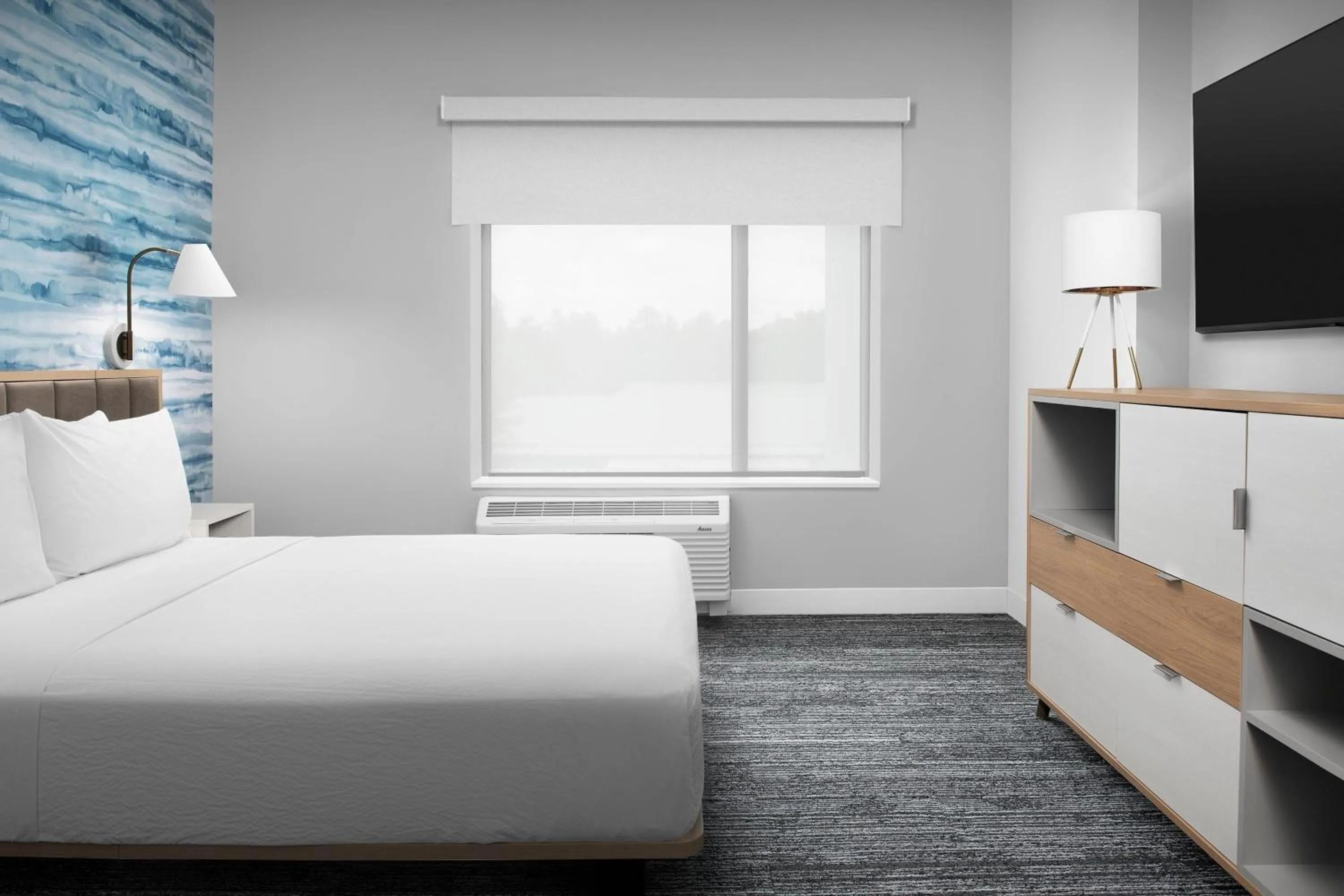 Bedroom, Bed in TownePlace Suites Jacksonville Airport