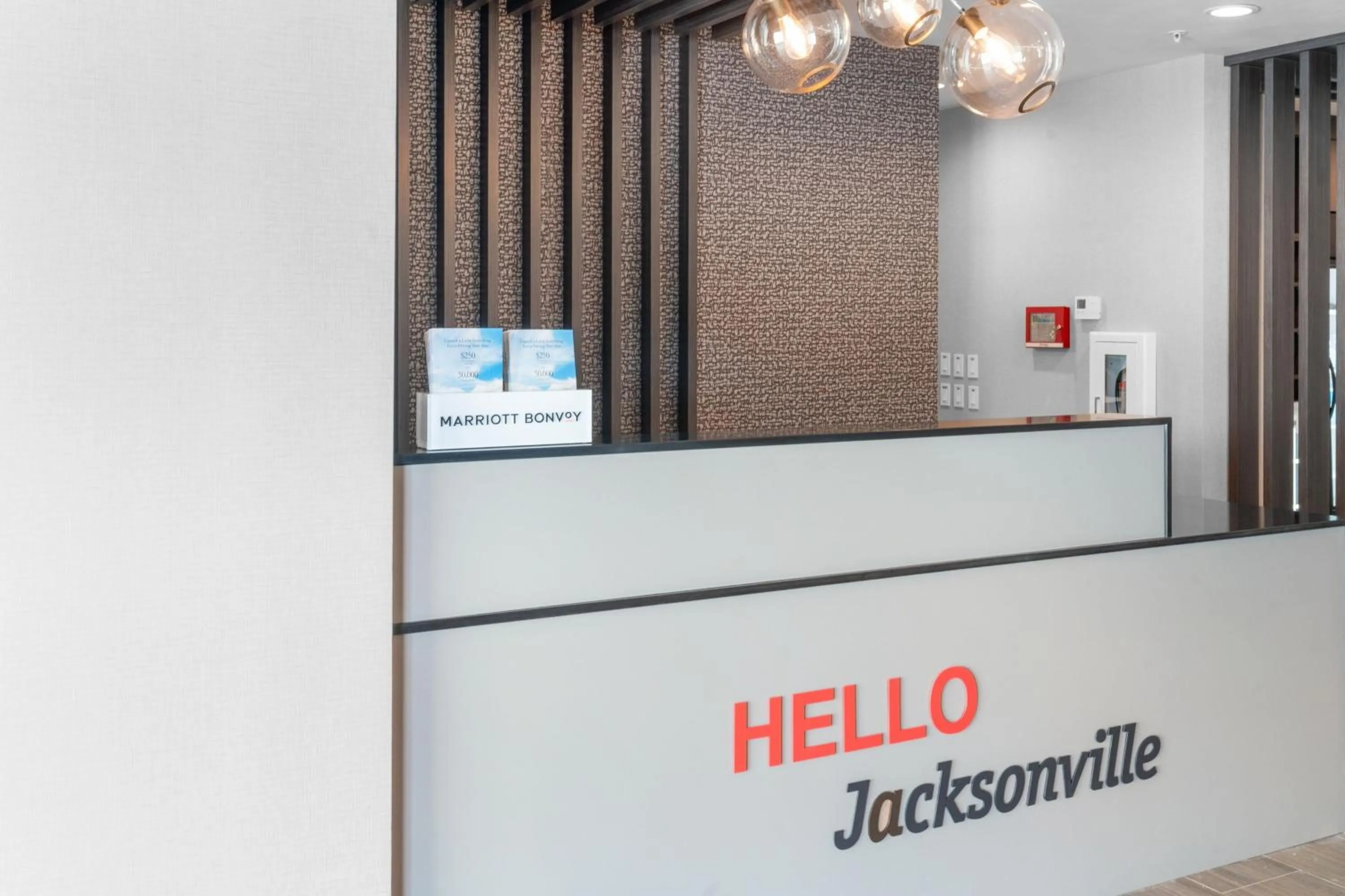 Lobby or reception in TownePlace Suites Jacksonville Airport