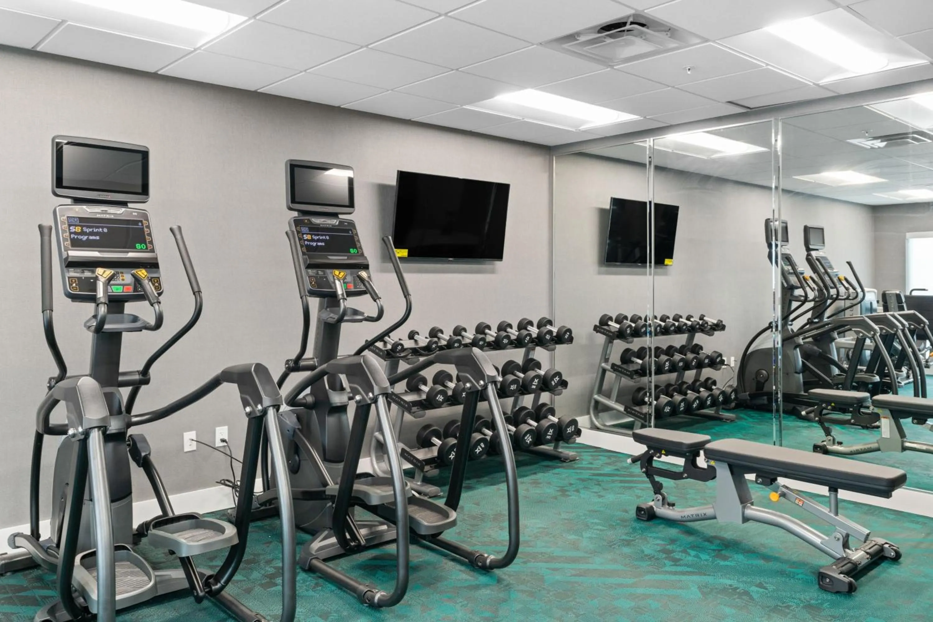Fitness centre/facilities in TownePlace Suites Jacksonville Airport