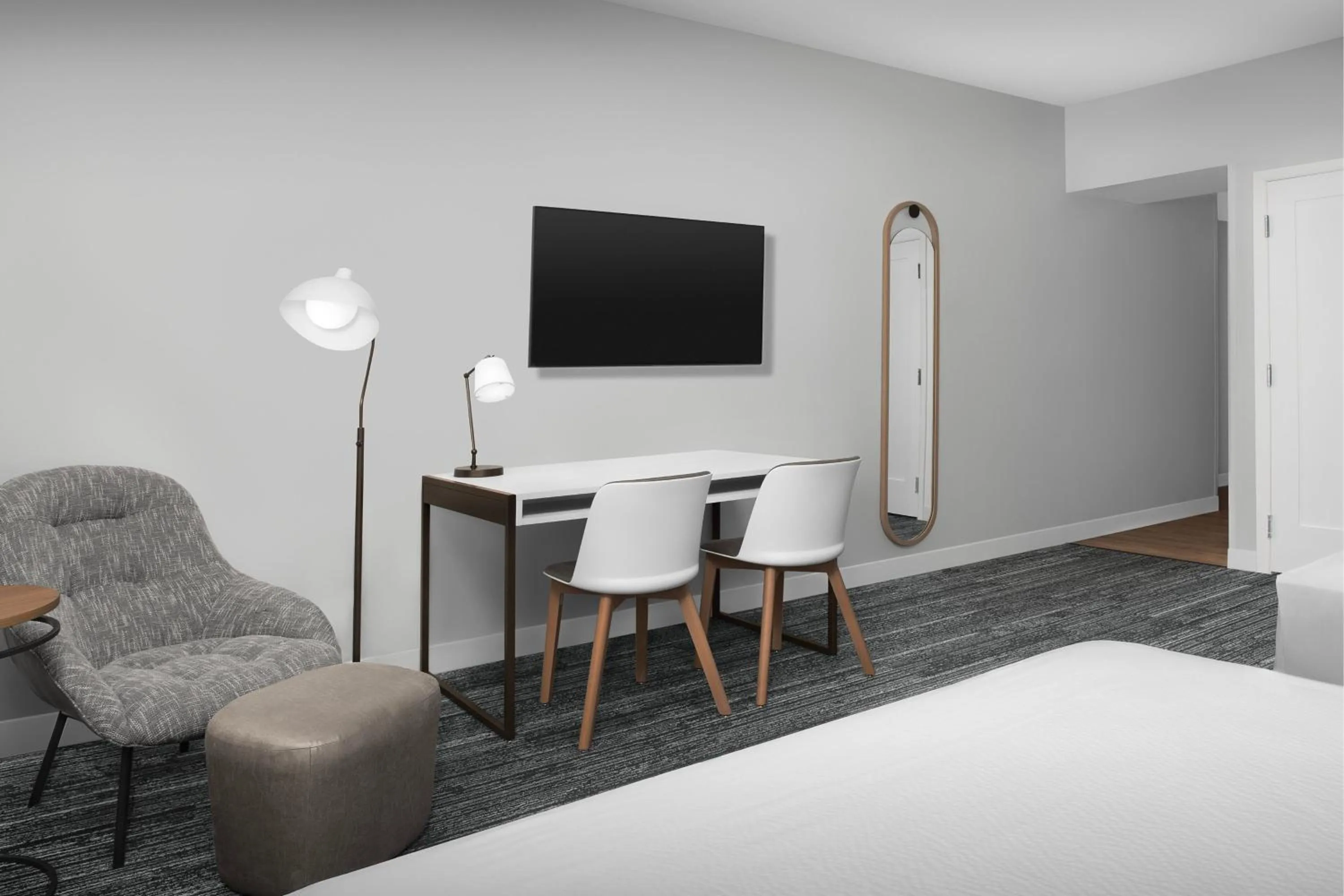 Photo of the whole room, Bed in TownePlace Suites Jacksonville Airport