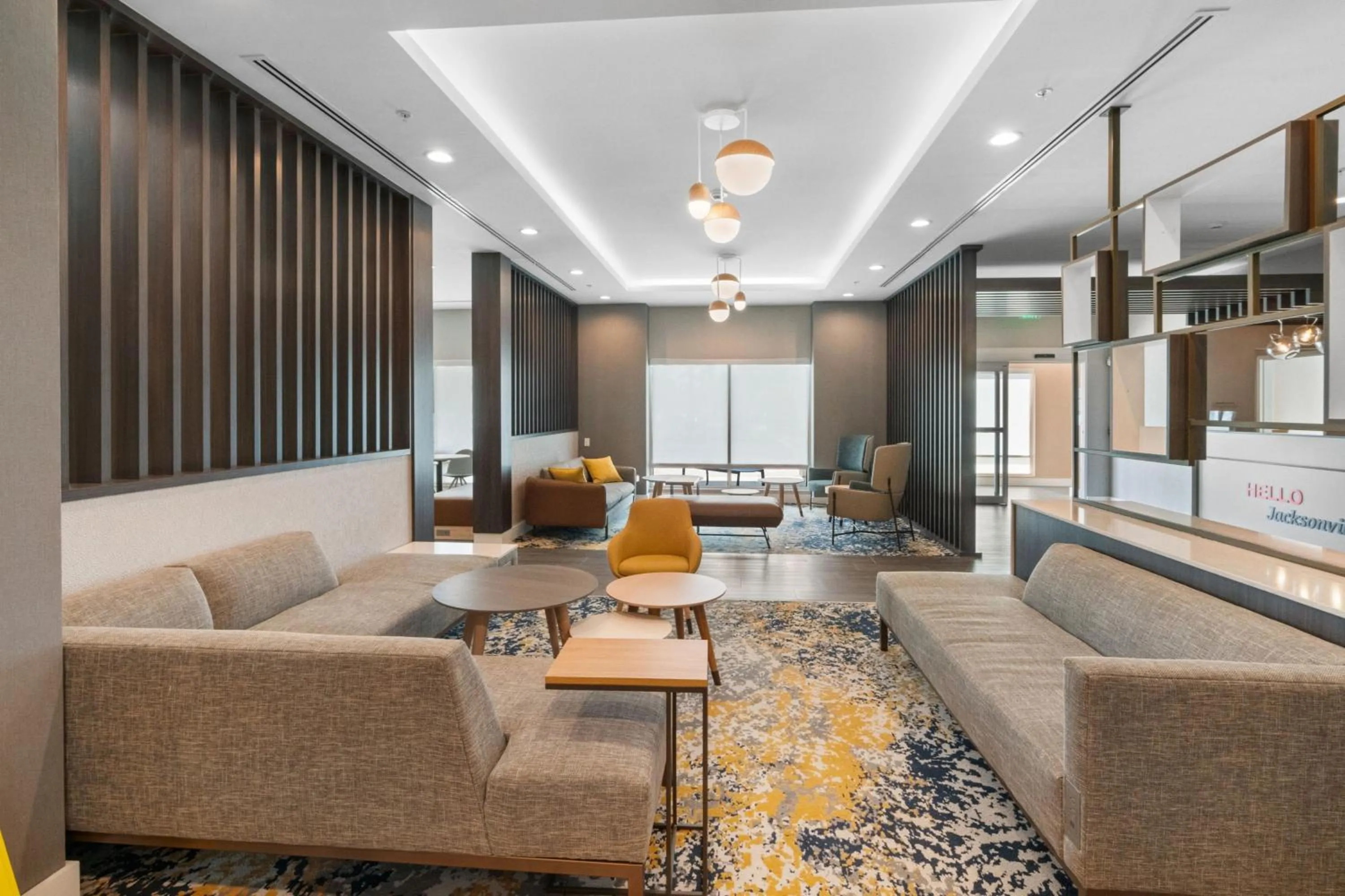 Lobby or reception in TownePlace Suites Jacksonville Airport