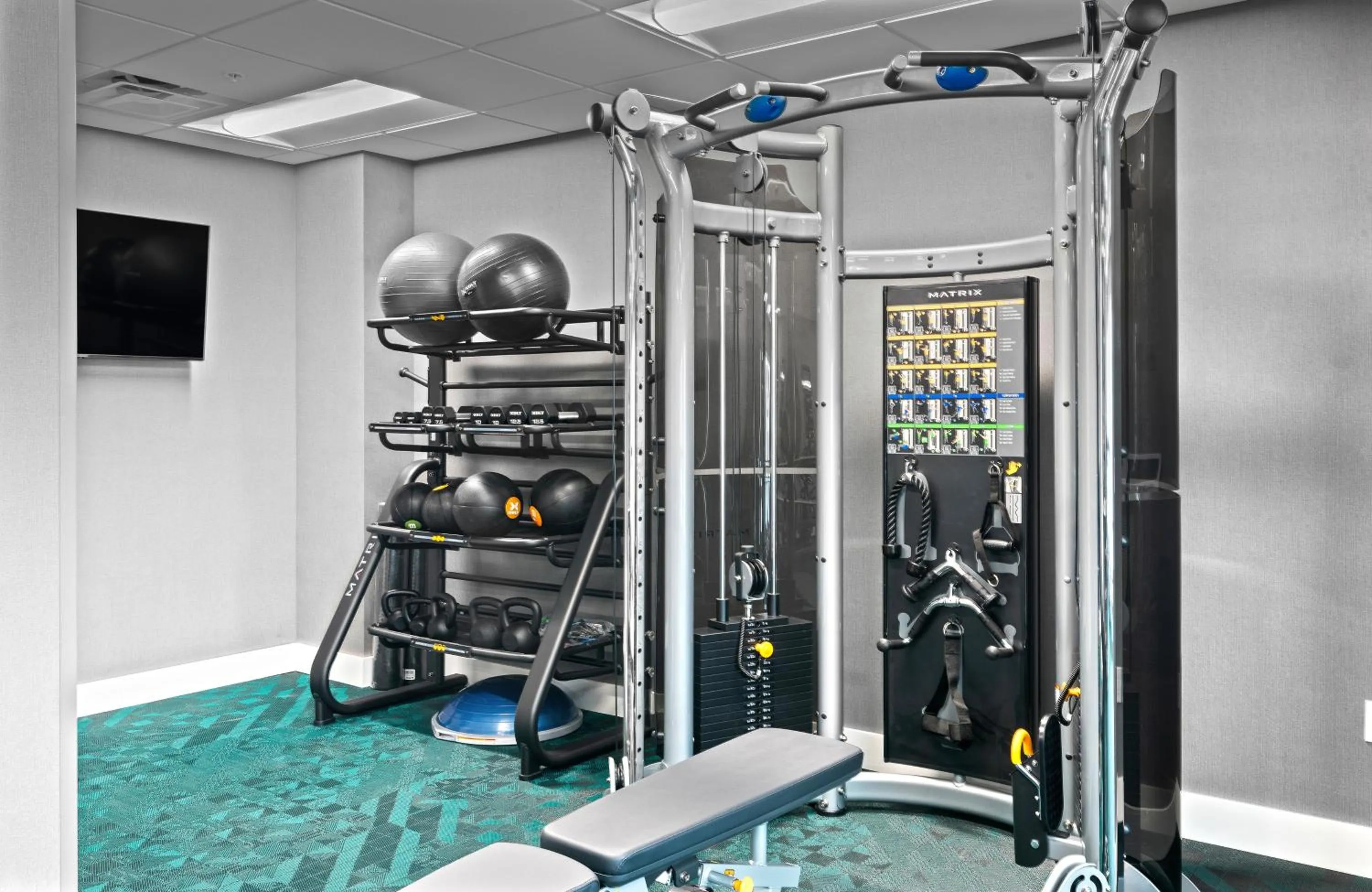 Fitness centre/facilities in TownePlace Suites Jacksonville Airport