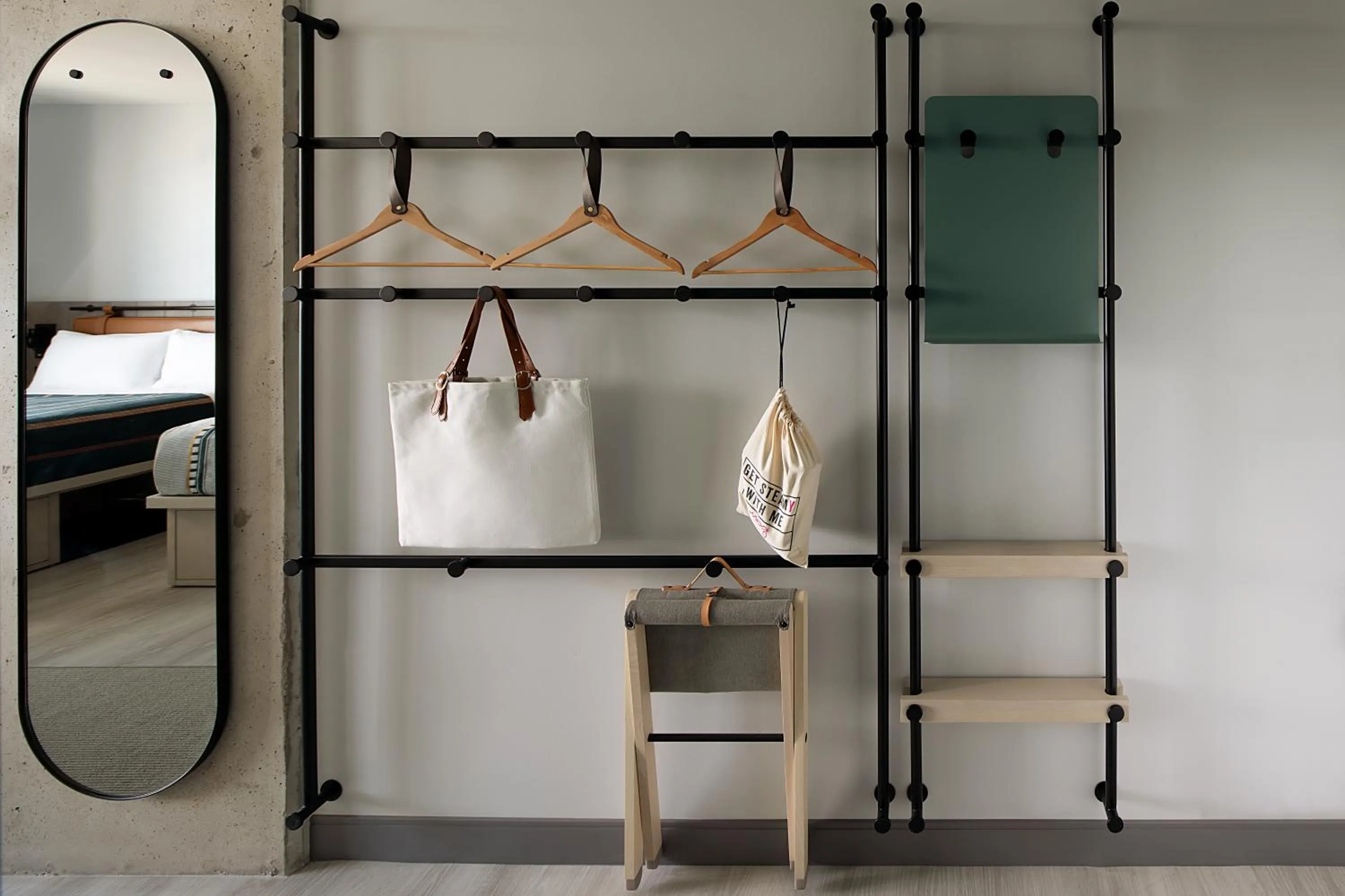 Bedroom in Moxy St. Petersburg Downtown