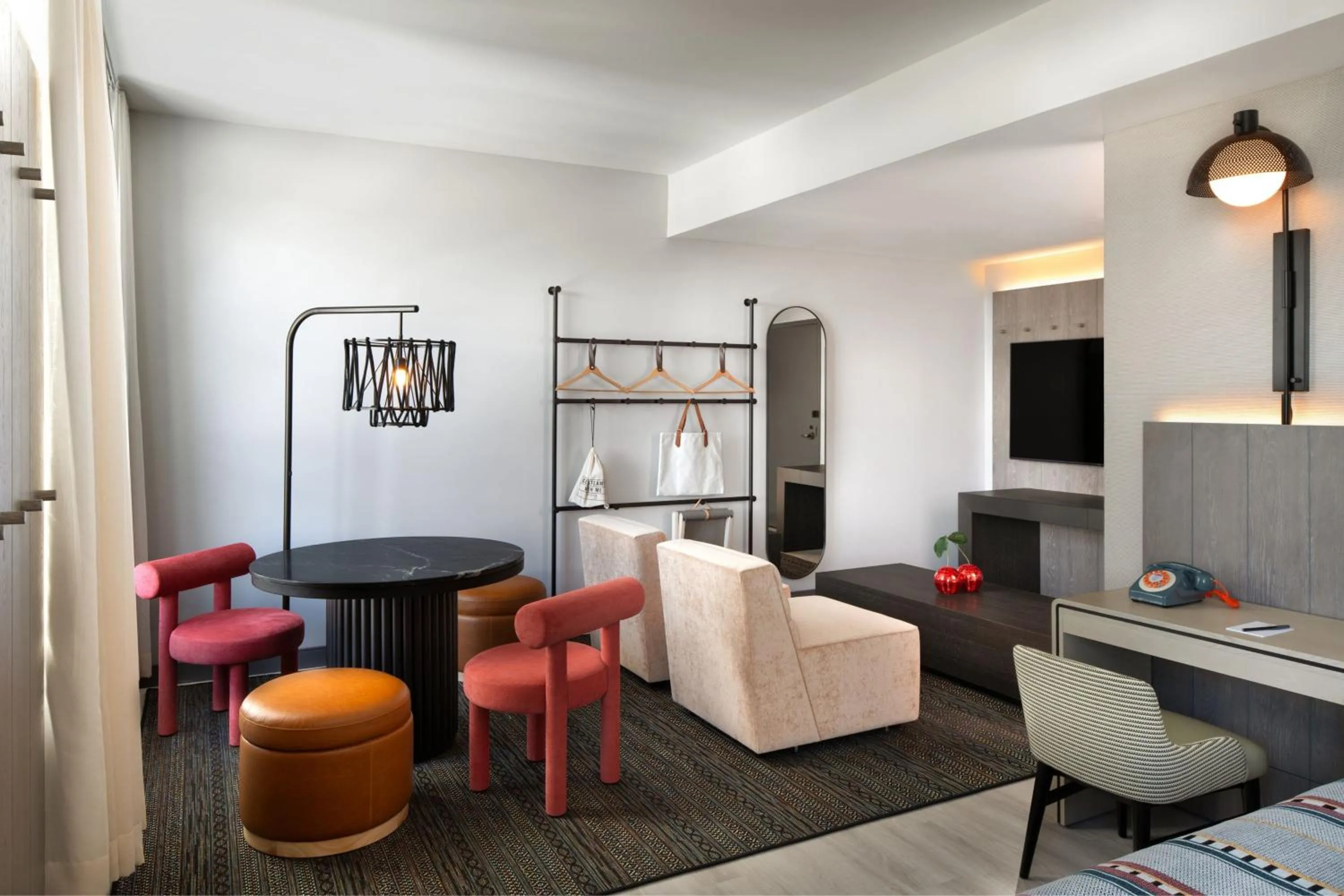 Living room in Moxy St. Petersburg Downtown