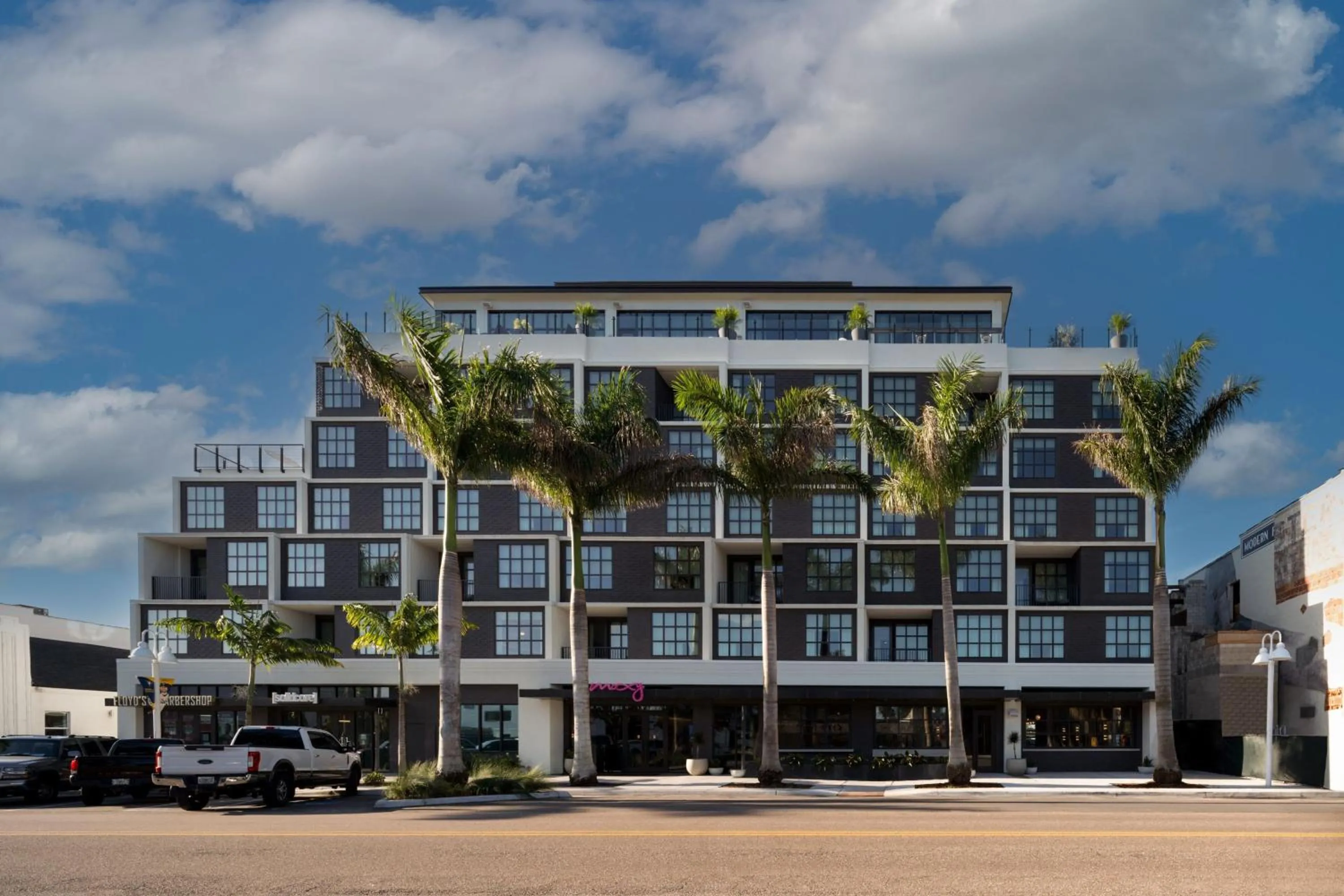 Property building in Moxy St. Petersburg Downtown