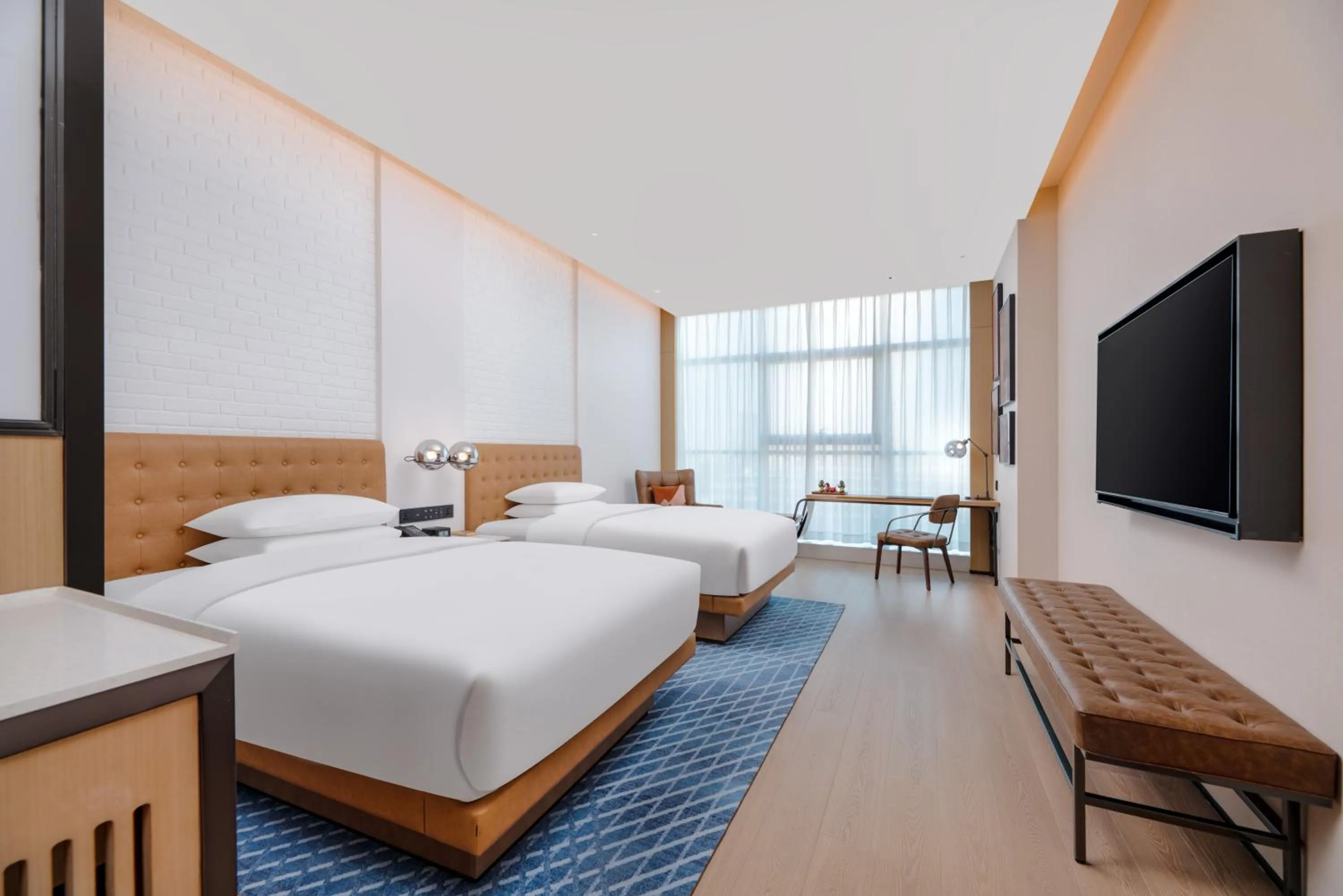 Bed in Four Points by Sheraton Xi’an High-Tech Zone