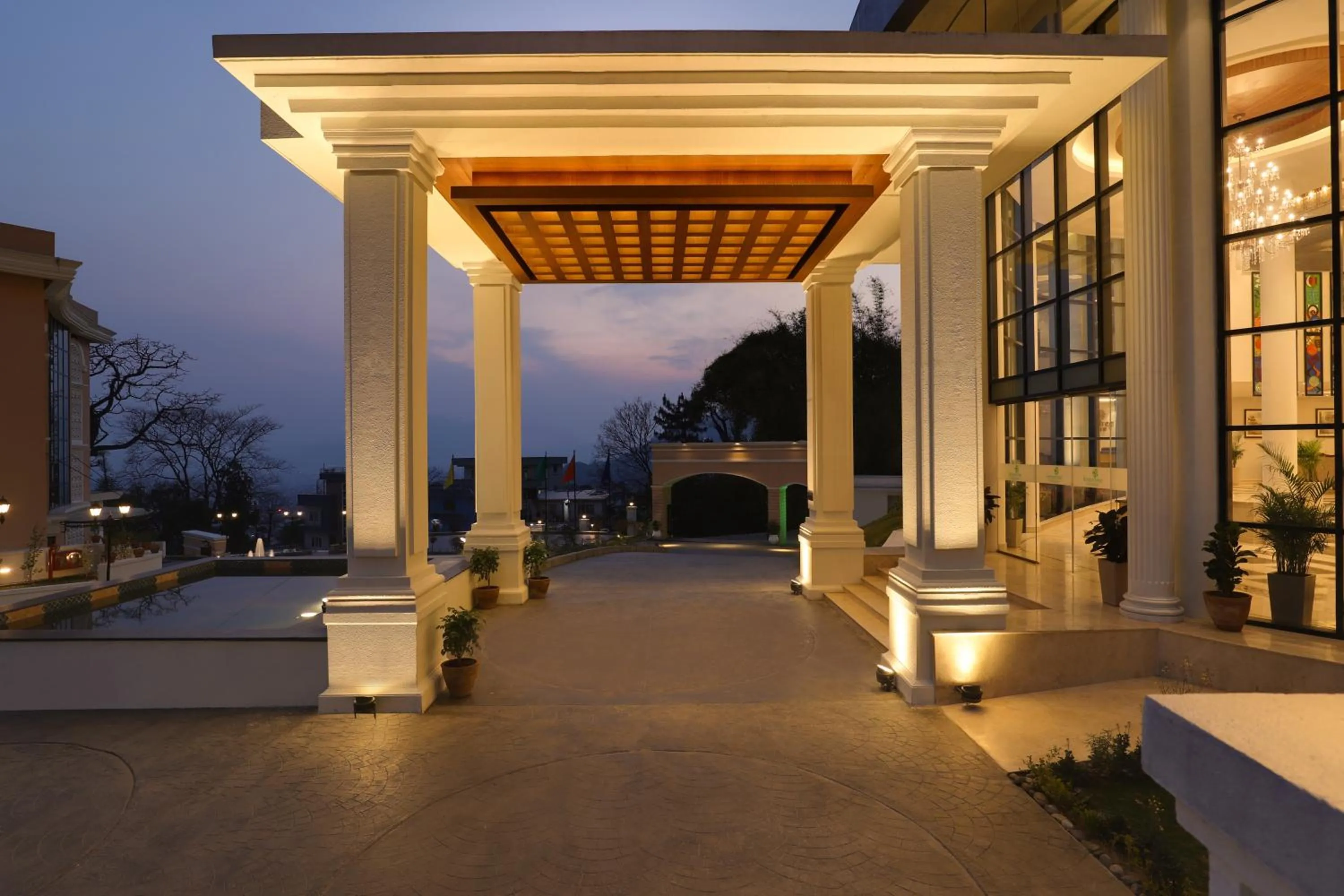 Facade/entrance in Lemon Tree Premier Budhanilkantha Kathmandu, Nepal