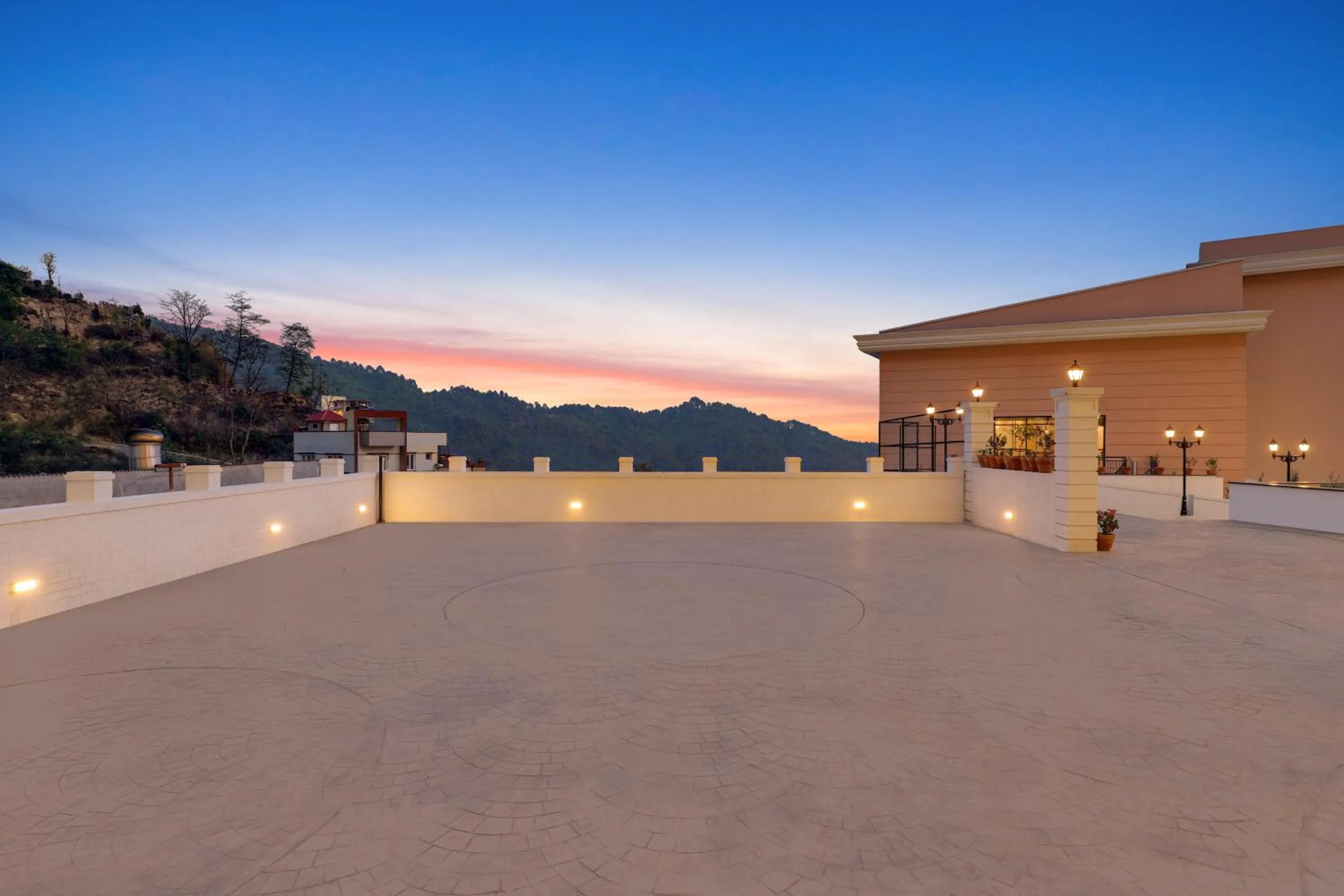 Parking in Lemon Tree Premier Budhanilkantha Kathmandu, Nepal