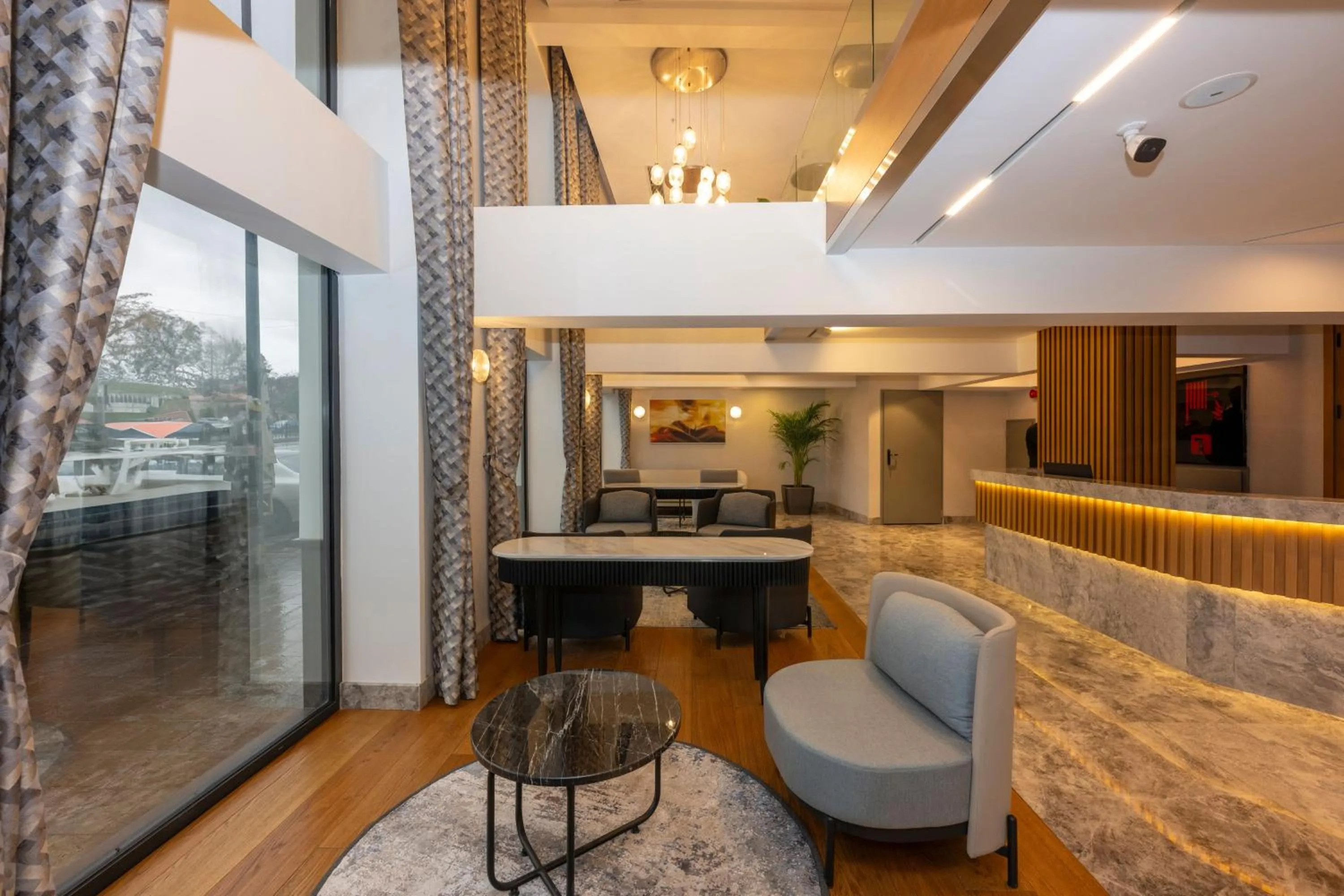 Lobby or reception in Baver Hotel